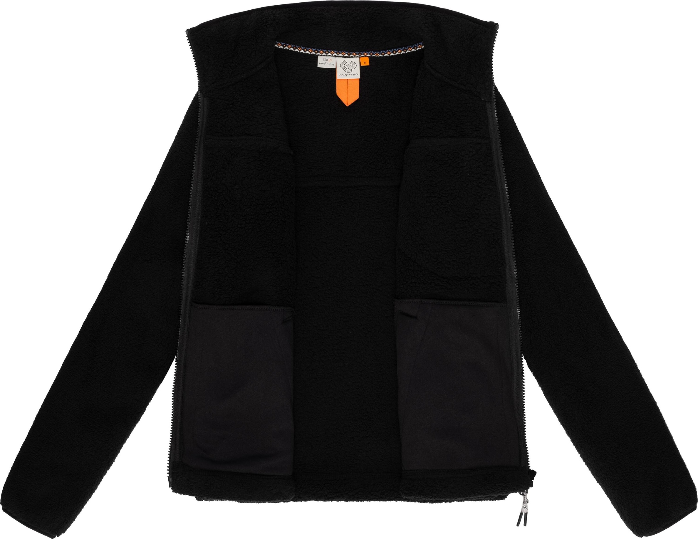 Ragwear Sweatjacke »Plüschjacke Alaris«, Kuschelige Fleecejacke mit Brusttasche