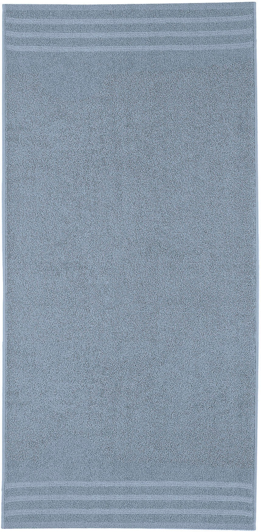 Kleine Wolke Handtuch Set »Royal, 6 Stück (4x Handtücher 50/100 cm + 2x Duschtücher 70/140 cm)«, Set, 6 tlg., Frottier, Uni Farben, mit Bordüre, weich, in verschiedenen Sets erhältlich
