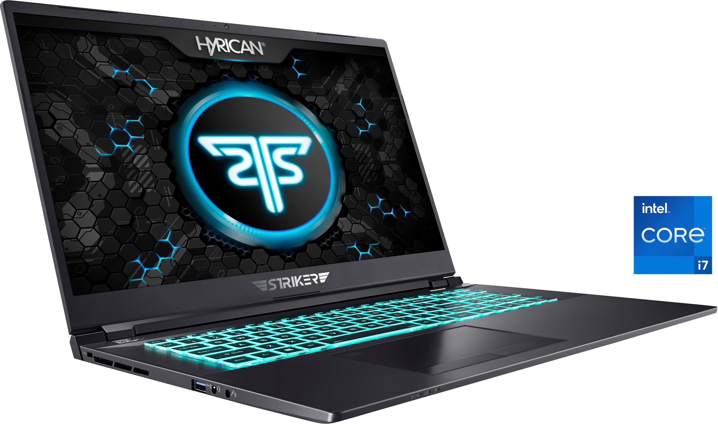 Hyrican Gaming-Notebook »Striker 1655«, 39,62 cm, / 15,6 Zoll, Intel, Core i7, GeForce RTX 3070, 1000 GB SSD, Intel Core i7-11800H, 16 GB RAM, 240 Hz, ohne Betriebssystem