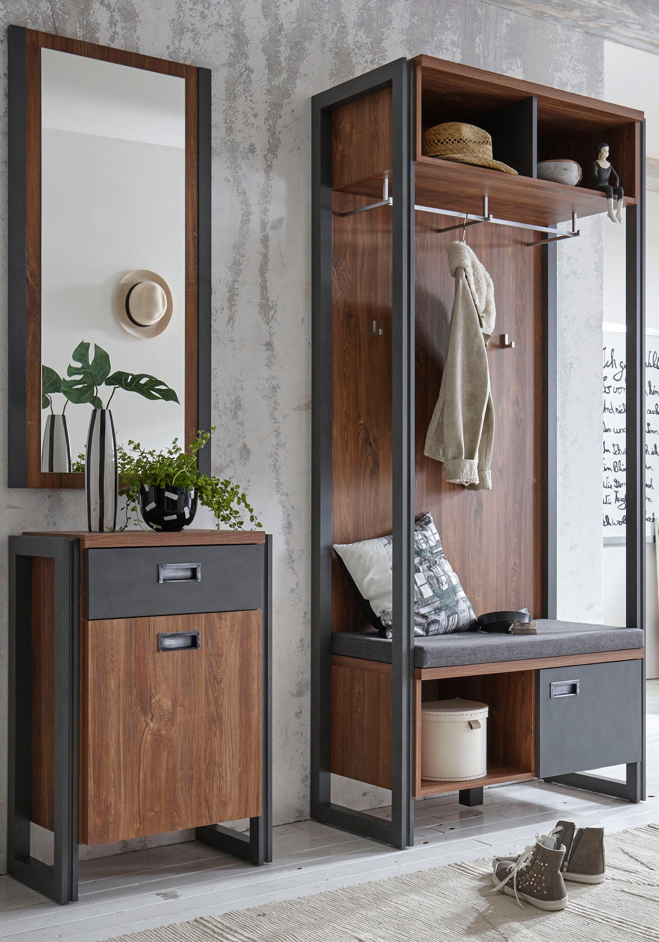 Home affaire Garderobenschrank »Detroit«, 90 cm breit