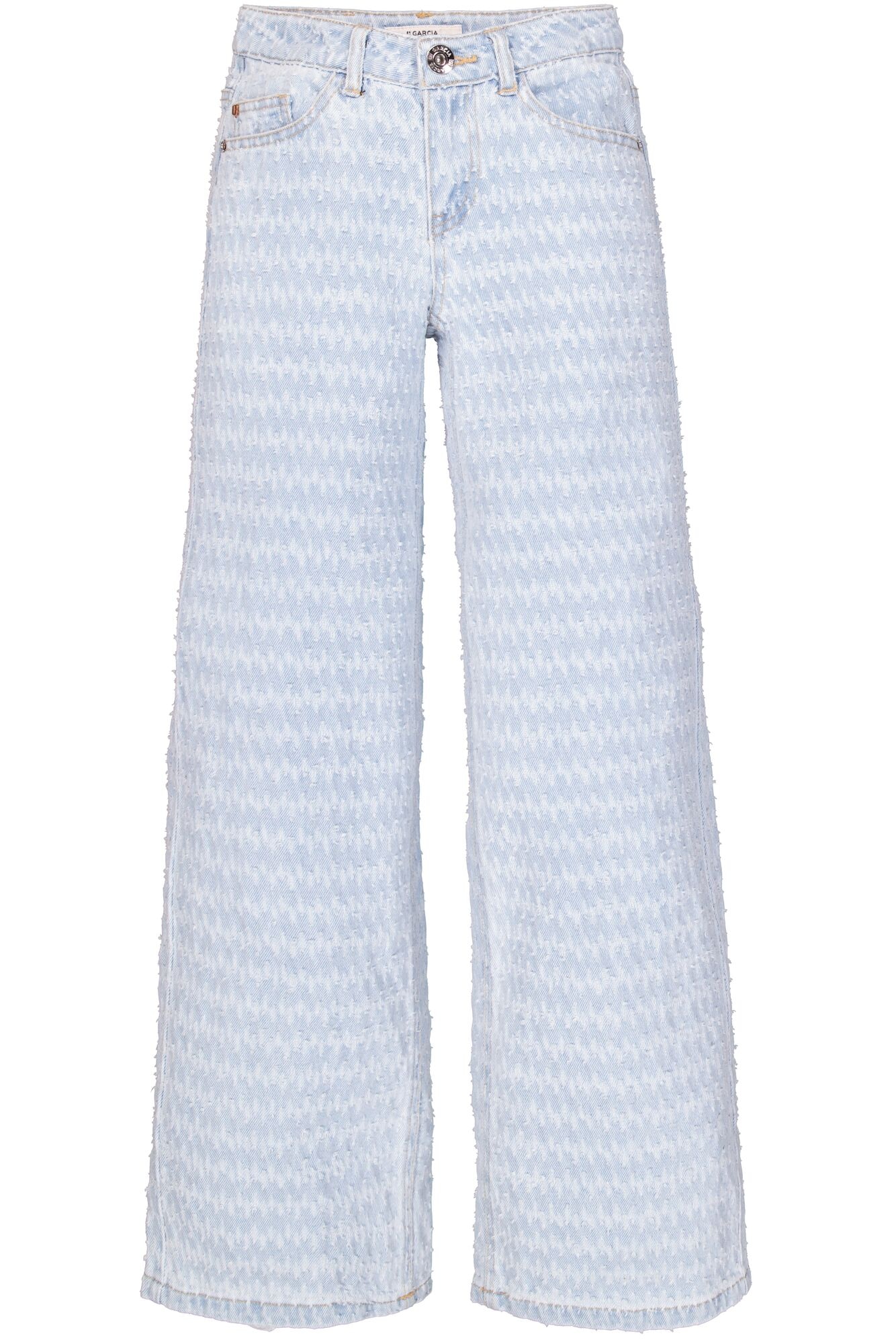 Garcia Weite Jeans, mit Strukturmuster
