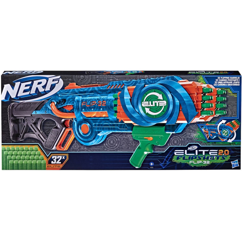 Hasbro Blaster »Nerf Elite 2.0 Flipshots Flip-32 Blaster«