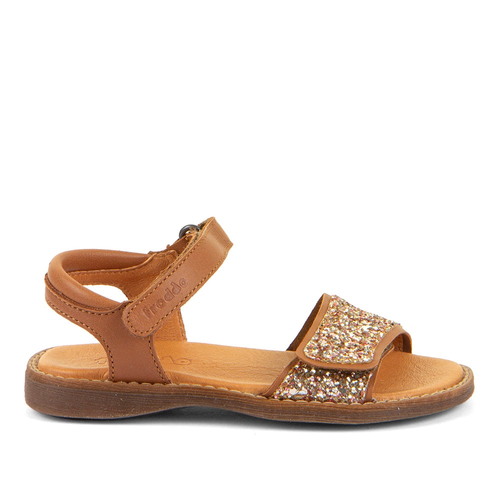 froddo® Sandale »Lore Sparkle«  Sommerschuh, Klettschuh, Sandalette, mit zwei Klettverschlüsse