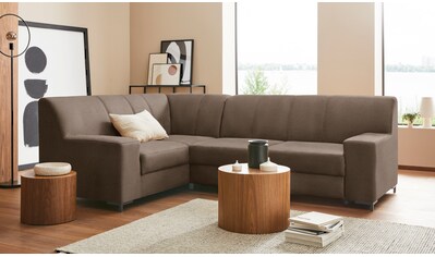 DOMO collection Ecksofa »Ledas«, mit extrabreiten Armteilen, wahlweise mit Bettfunktion kaufen DOMO collection Ecksofa »Ledas«, mit extrabreiten Armteilen, wahlweise mit Bettfunktion kaufen
