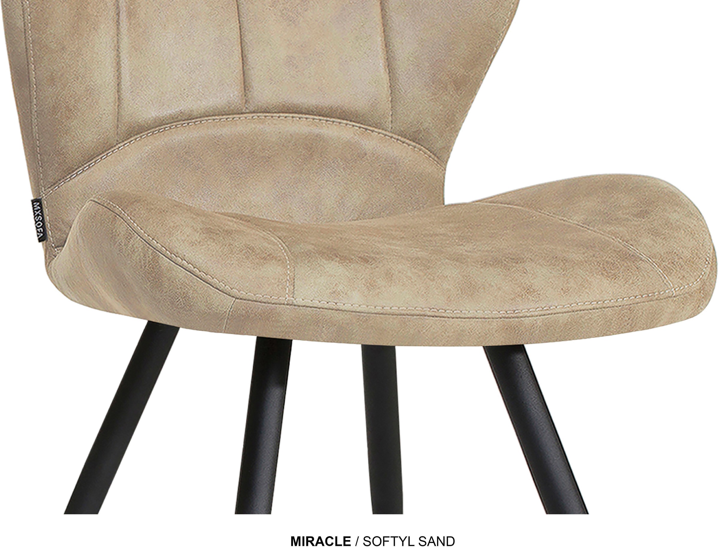 OMG Design Esszimmerstuhl »Miracle« (Set) 2 Stk.Esszimmerstuhl, pflegeleichter Bezug