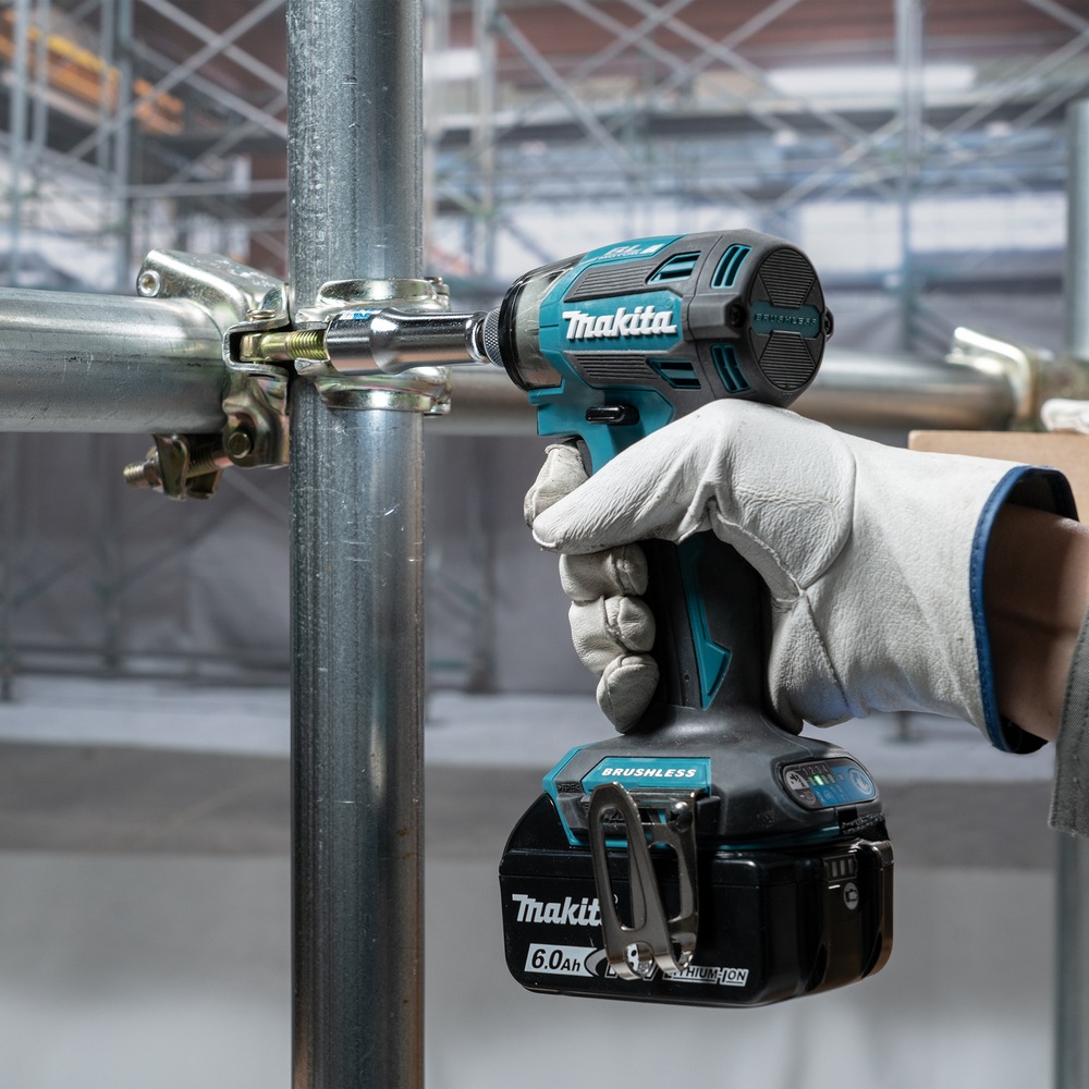 Makita Akku-Schlagschrauber »»DTD173 Z««, (Schlagschrauber mit vier Schraubmodi), Ohne Akku, ohne Ladegerät, 1/4", 0-3.800 min-1