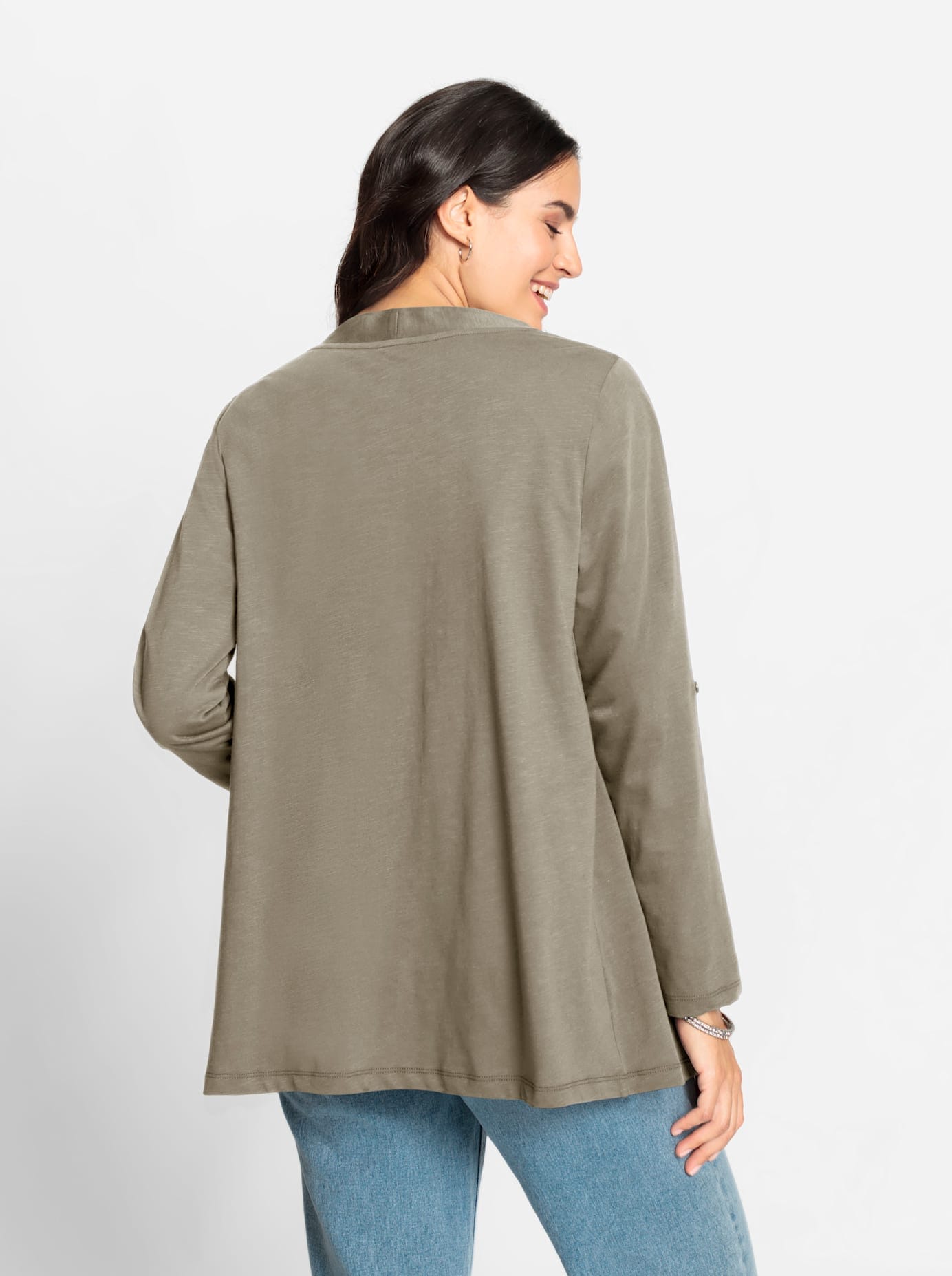 Inspirationen Shirtjacke »Shirtjacke«, (1 tlg.)