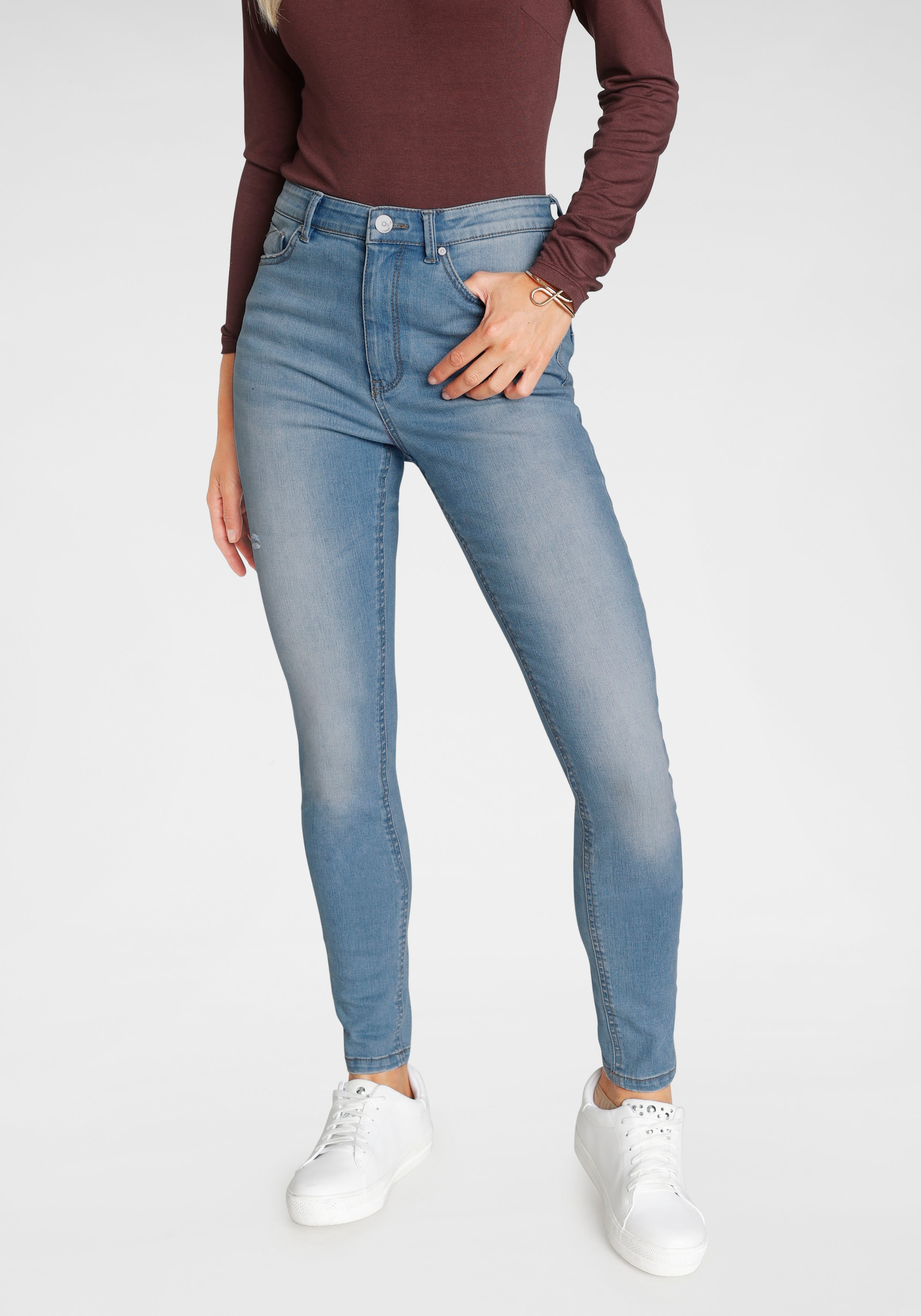 ONLY Skinny-fit-Jeans »ONLPAOLA«, mit Stretch