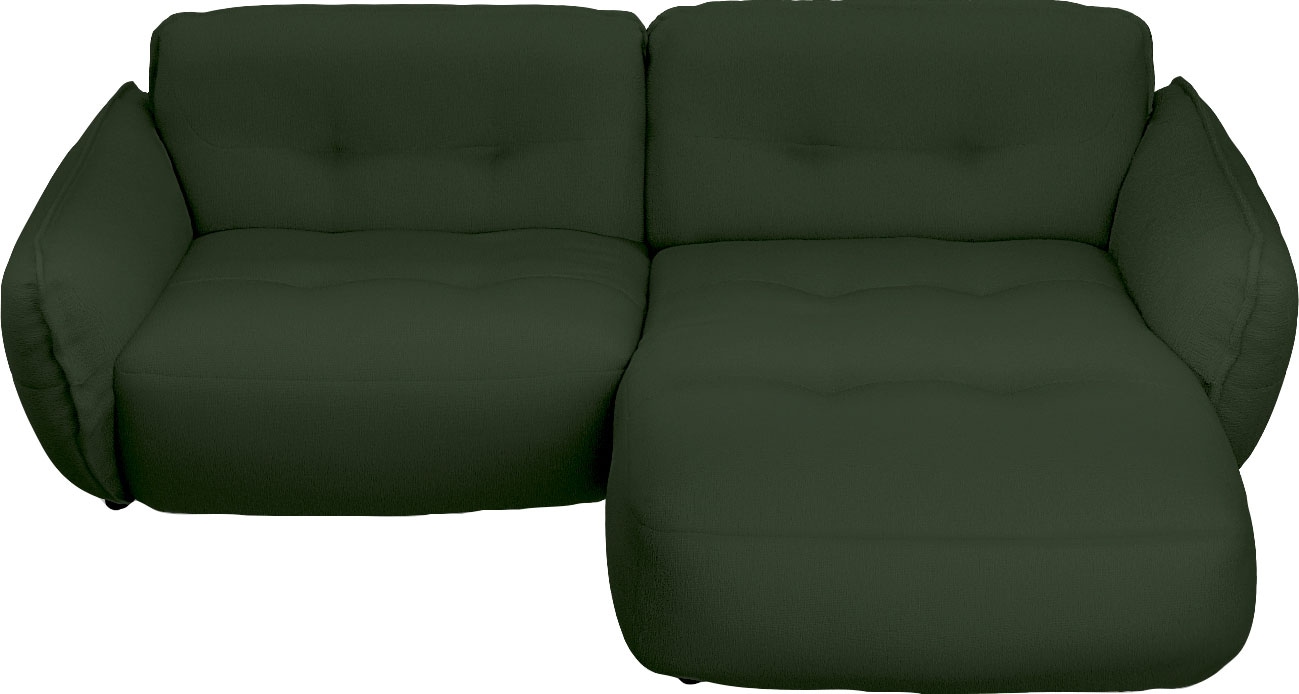 BETYPE Ecksofa »Be Fluffy« Softes Sitzgefühl, moderne Kedernaht, hochwertiger Bezug