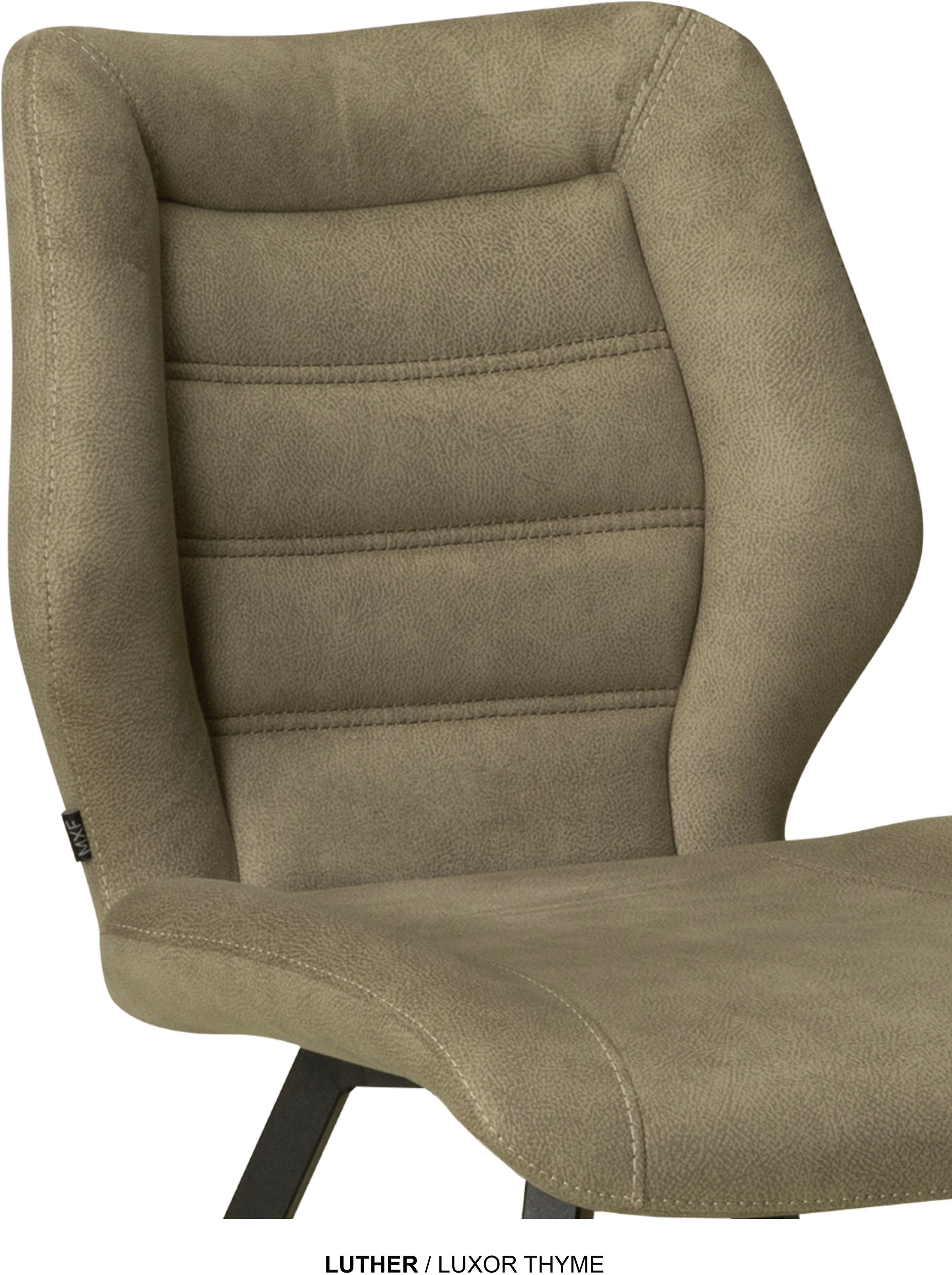 OMG Design Esszimmerstuhl »Luther« (Set) 2 Stk.Schalenstuhl, bequem gepolstert, Esszimmerstuhl