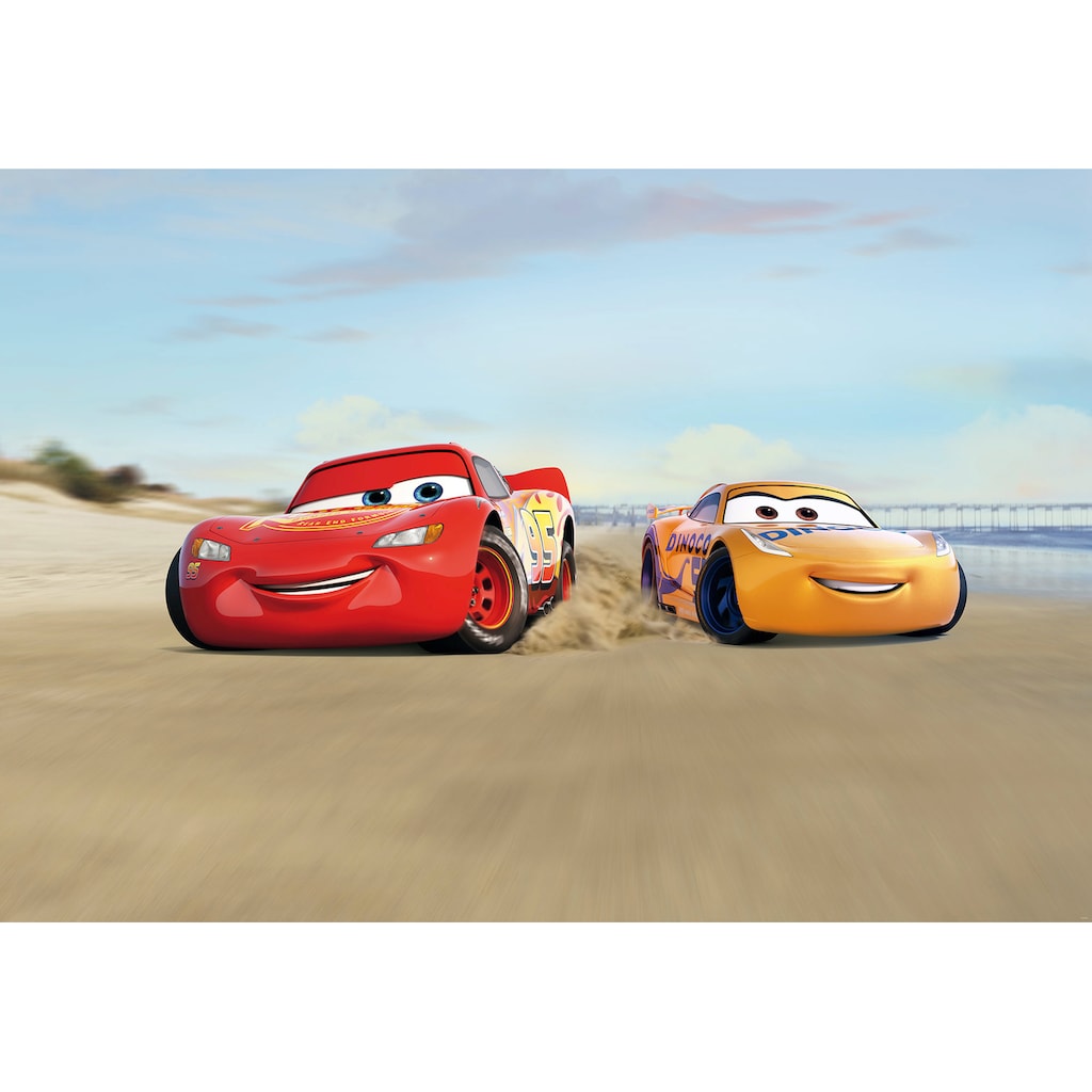 Komar Fototapete »Cars Beach Race«