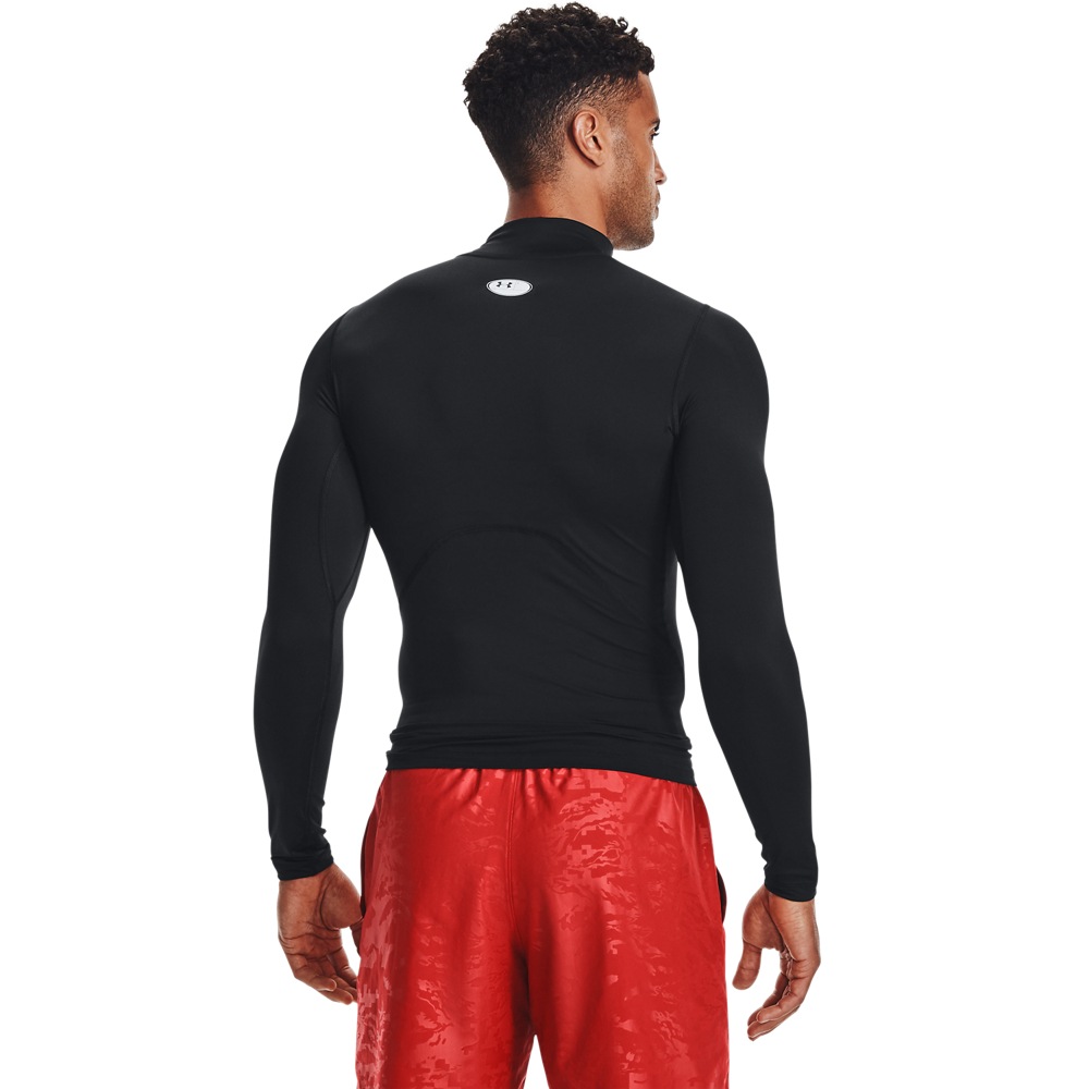 Under Armour® Trainingsshirt »HeatGear® Mock Langarm-Oberteil« normale Schnittform, mit Elasthan-Anteil, atmungsaktiv