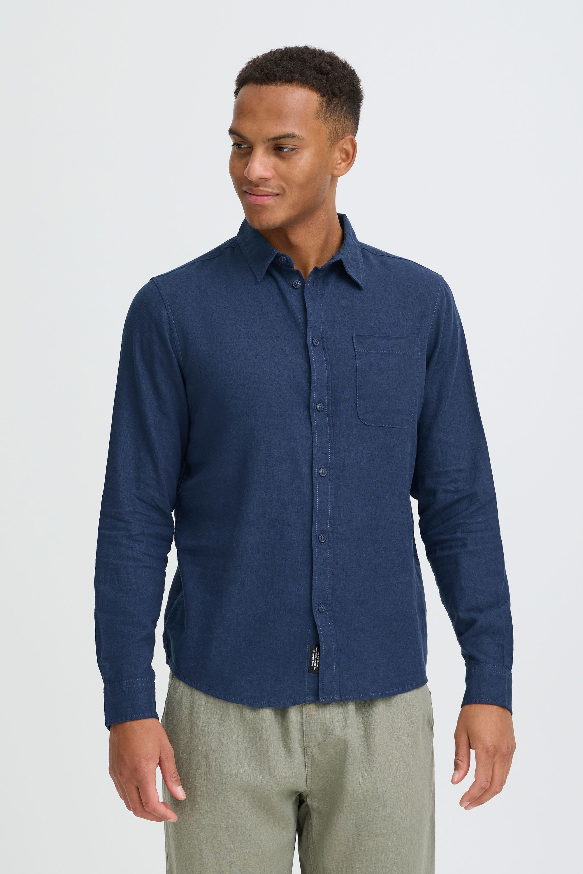 Blend Leinenhemd »Leinenhemd BHMLinex«