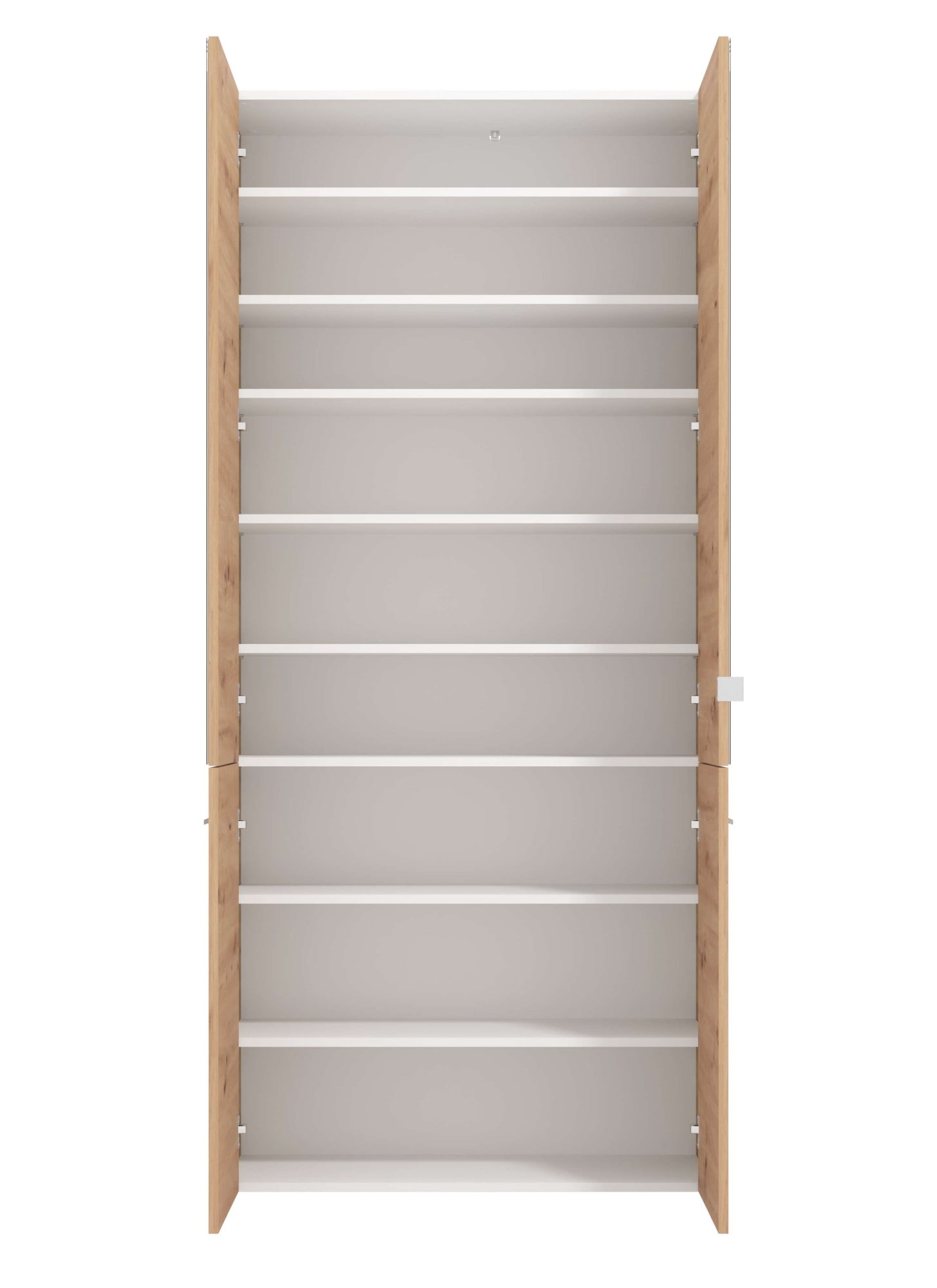 INOSIGN Schuhschrank »Menorca Schuhkommode, Lagerschrank, Schuhregal, Breite 90 cm«, mit vier Türen, in modernen und eleganten Farben, mit zwei Spiegeln