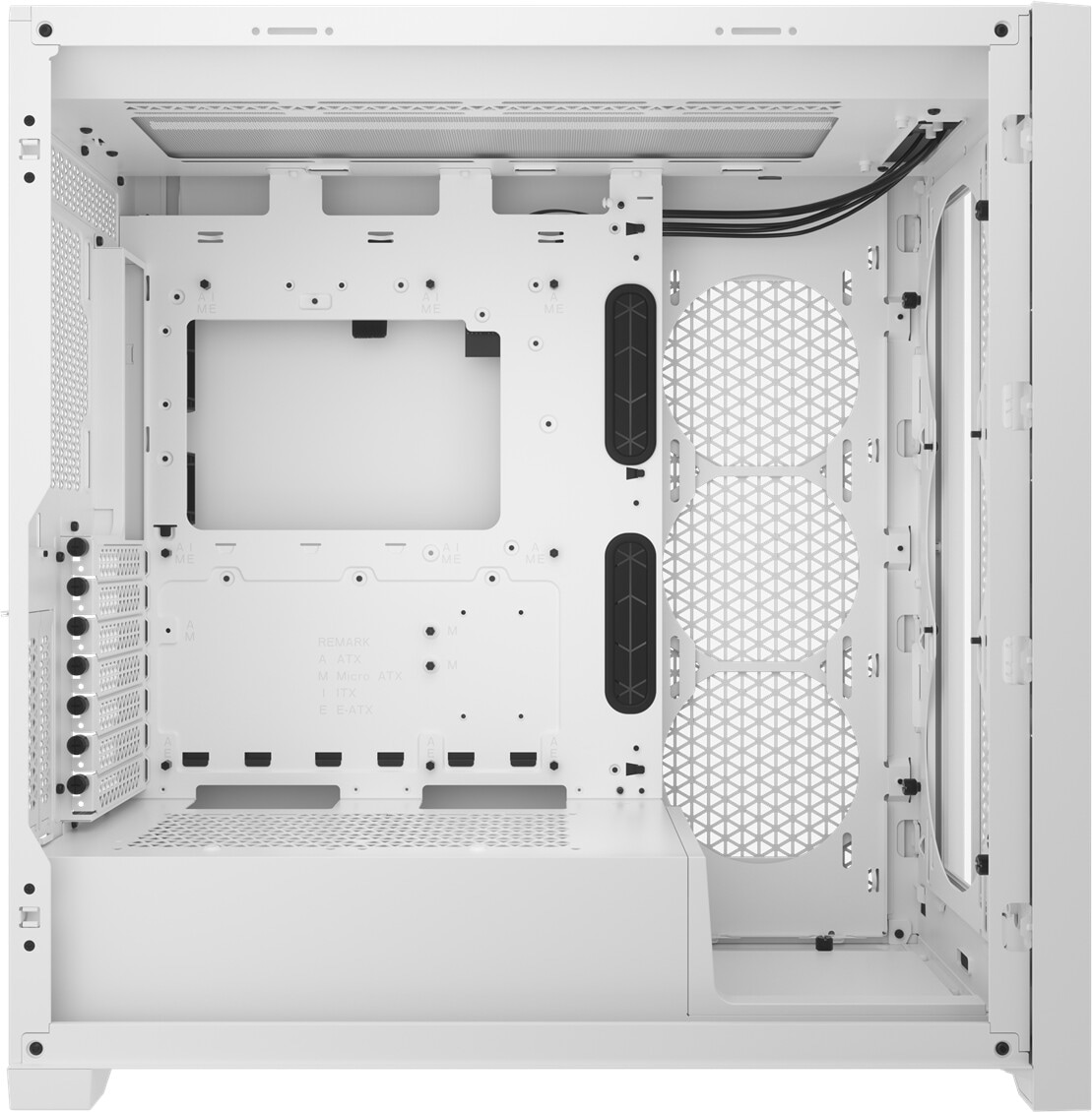 Corsair PC-Gehäuse »5000D AIRFLOW CORE Tempered Glass Mid-Tower, White«