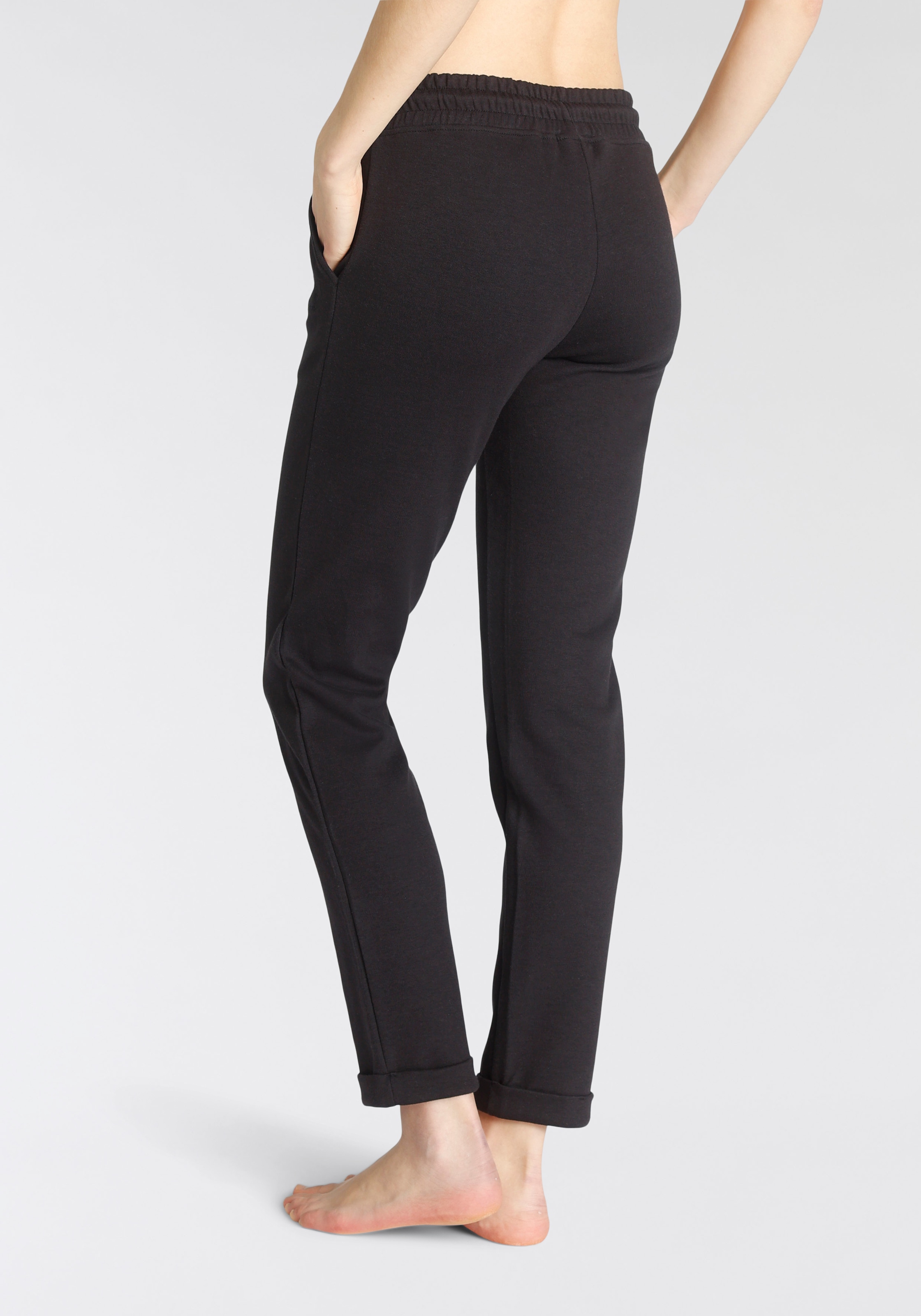 H.I.S Sweathose »- Relaxhose - Schlupfhose«, mit kleinem Aufschlag am Saum, Loungewear