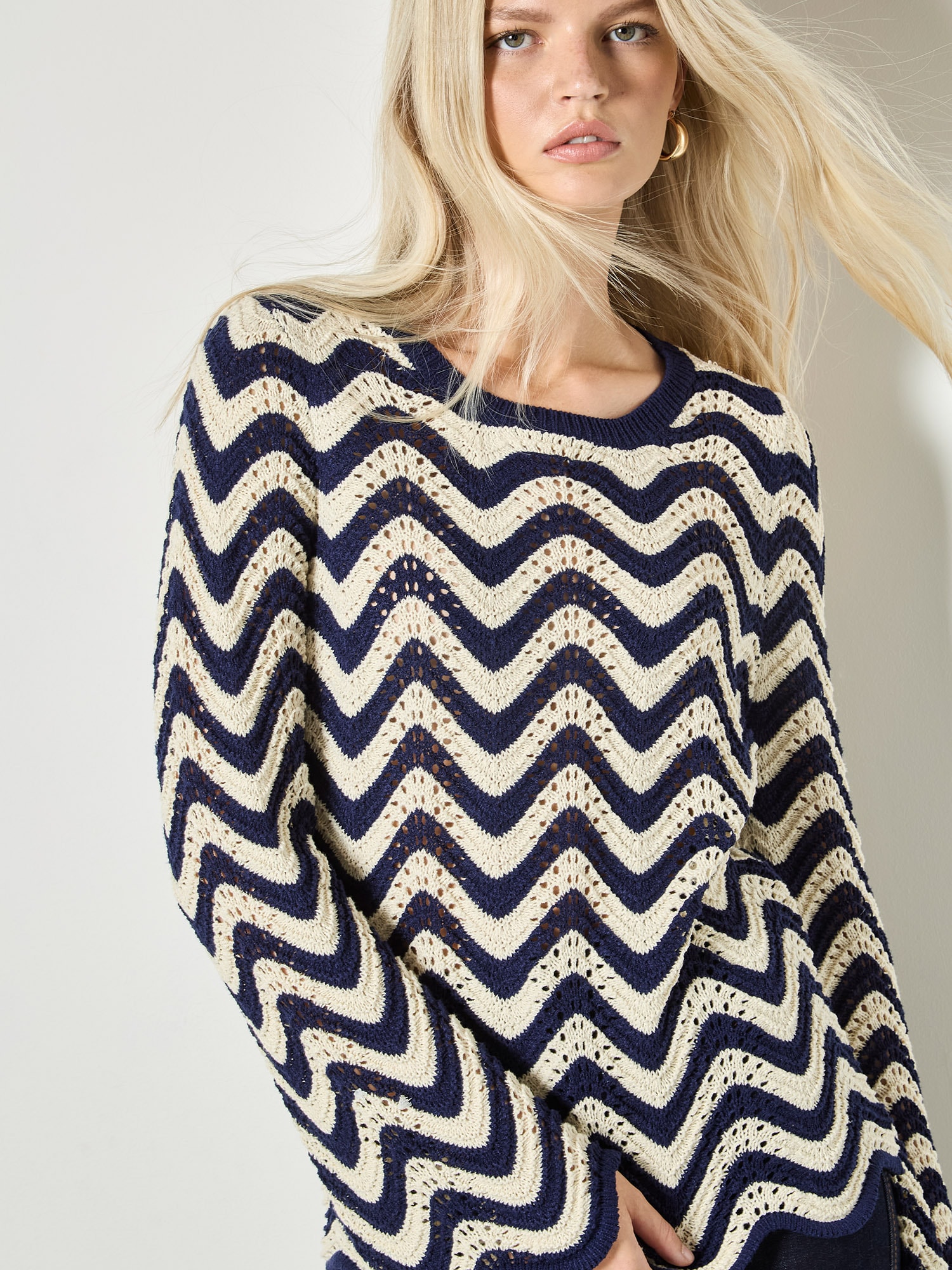Apricot Strickpullover »Pullover« Gemustert