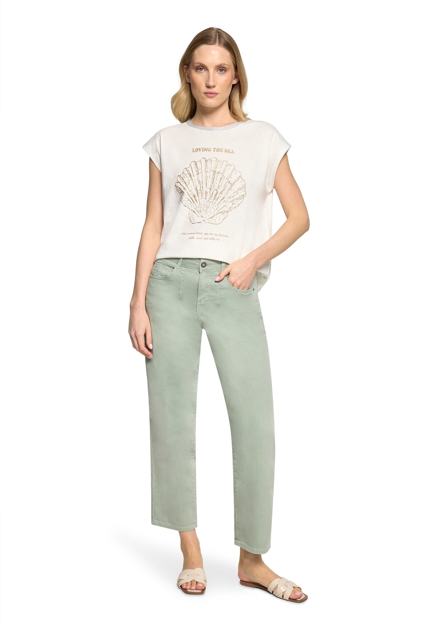 Cartoon Webhose »Used Look-Jeans mit Waschung«