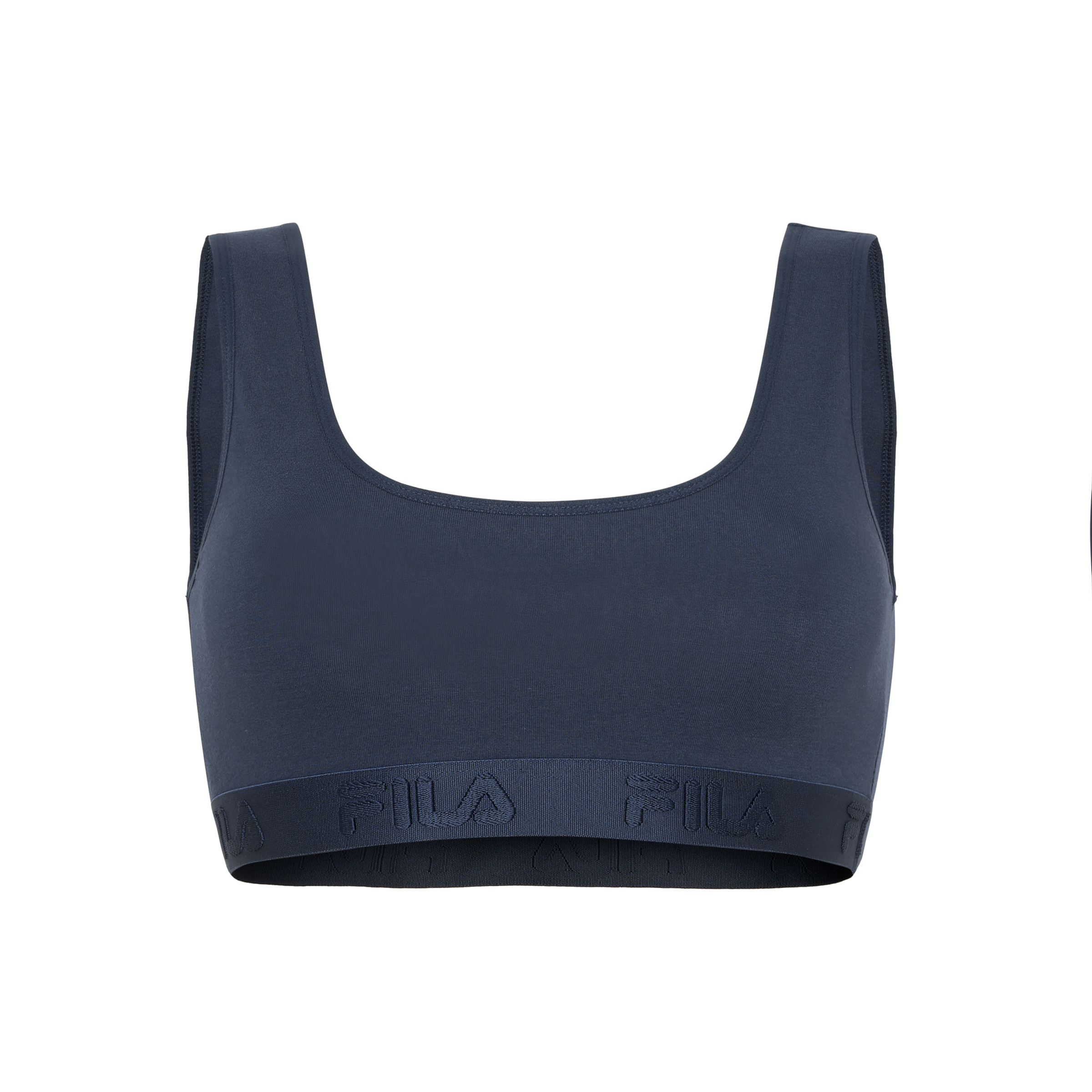 Fila Bügelloser BH elastisches Unterbrustband, Baumwollmix