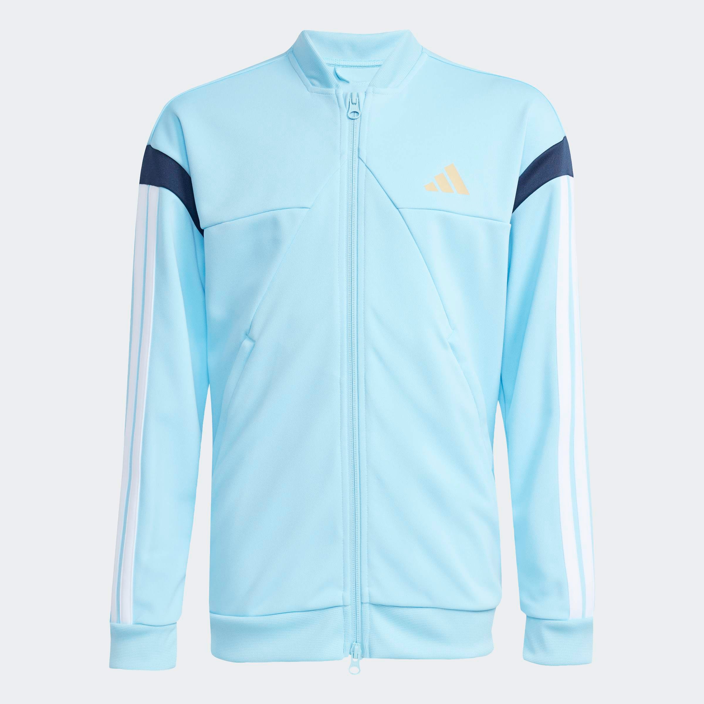 adidas Sportswear Trainingsjacke »J HOT« für Kinder, mit Reißverschluss, aus Polyester