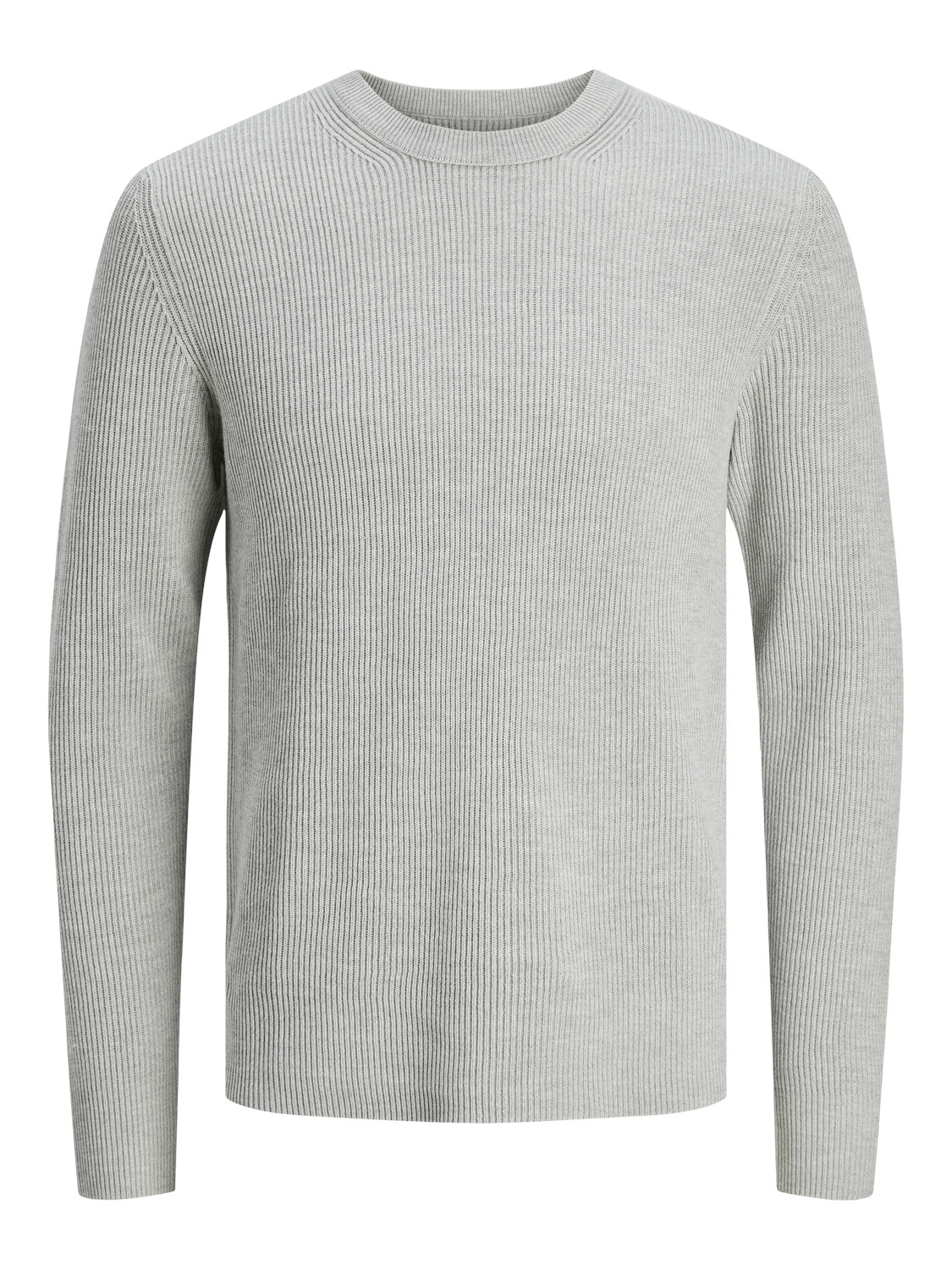Jack & Jones Rundhalspullover »JJEPERFECT – Pullover mit pflegeleichter Qualität, Structure Fit« unifarben, modisch, regular fit, Strick, Rundhals