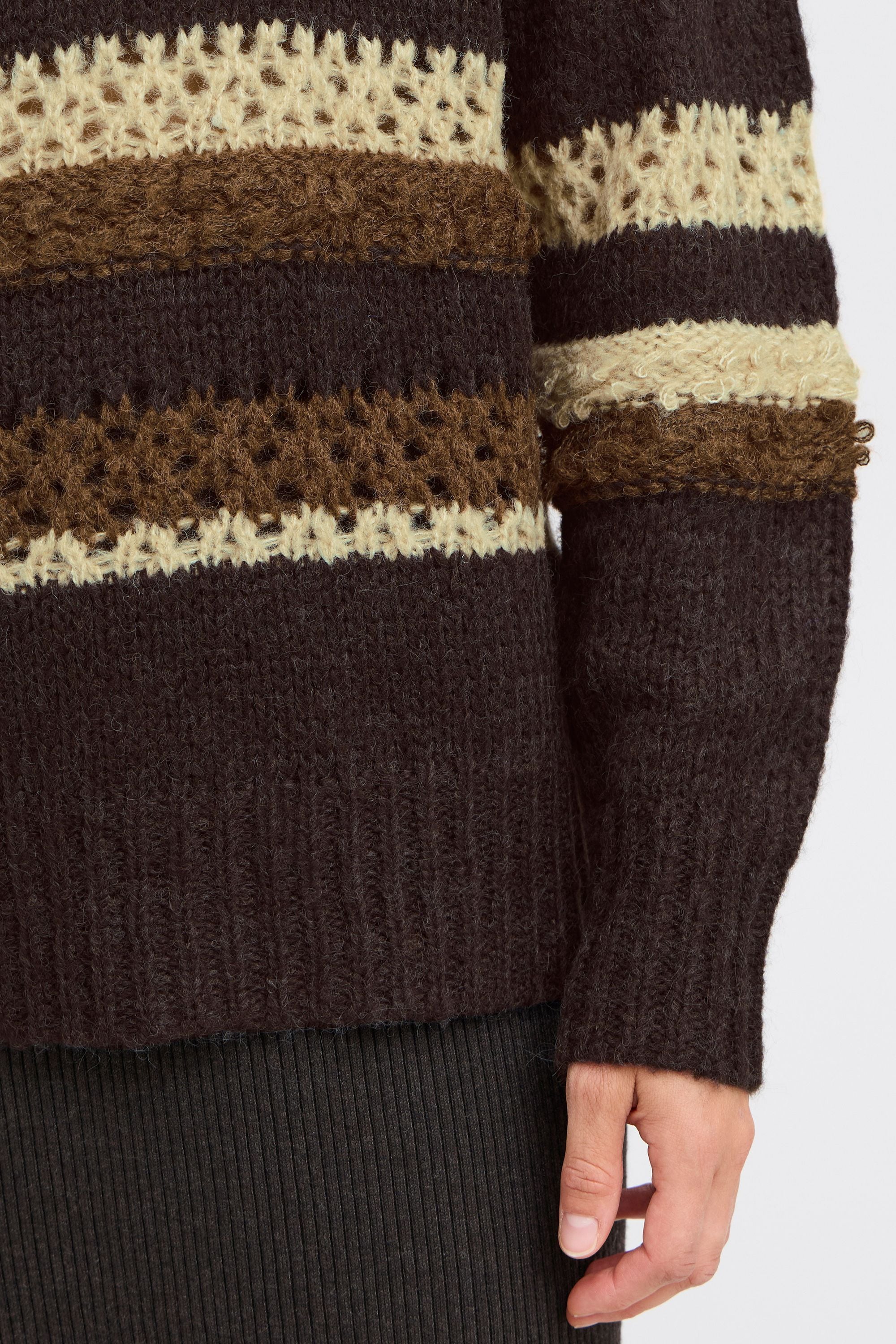 Pulz Jeans Strickfleece-Pullover »Strickpullover PZJACKIE Pullover«