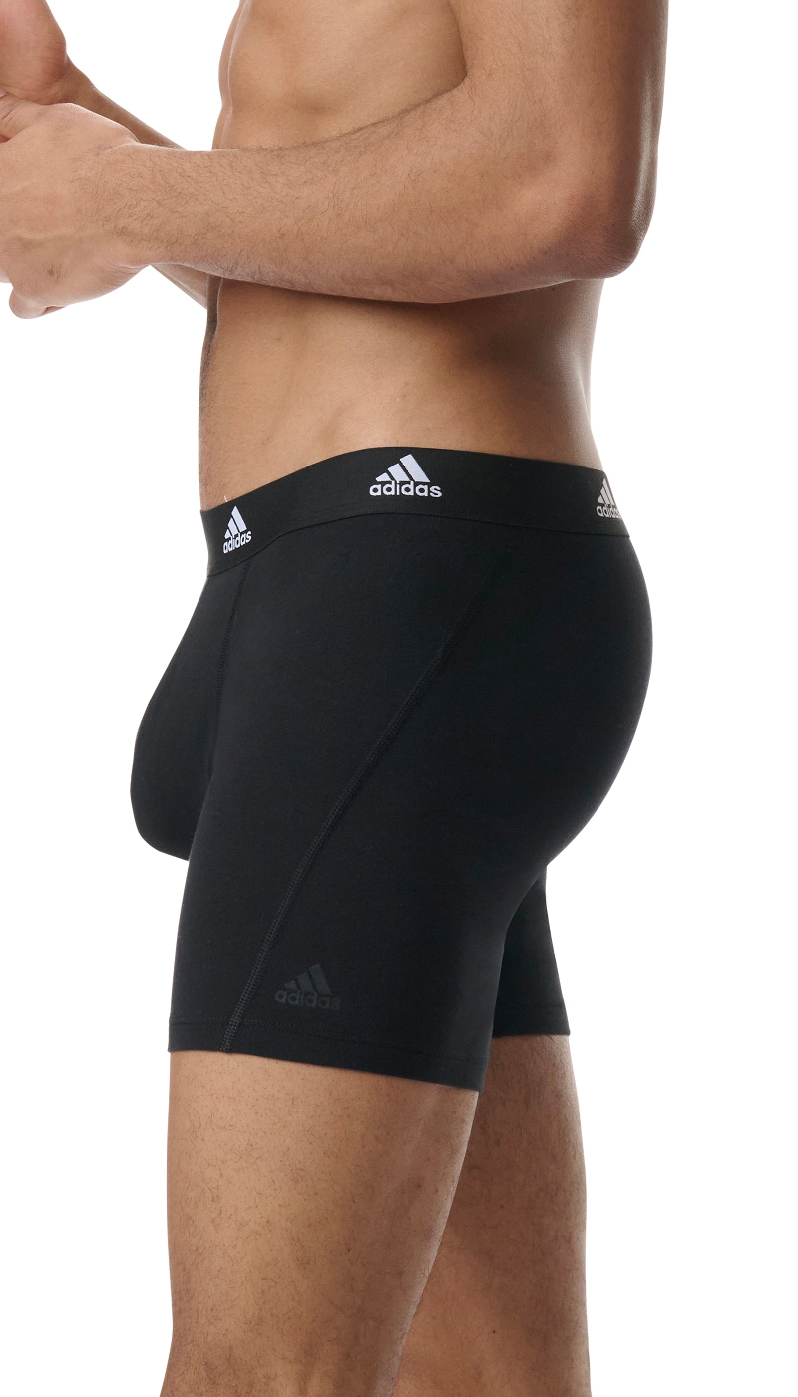adidas Sportswear Boxershorts »"Active Flex Cotton"«, (3er Pack), Real Cool Cotton™ schnelles trocknen & feuchtigkeitsabsorbierend