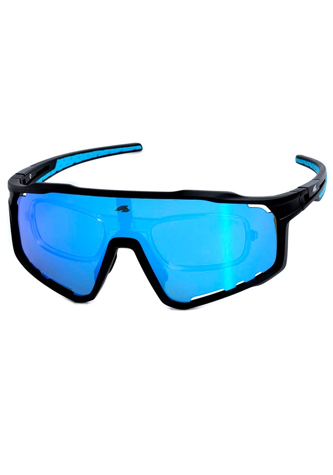 F2 Sonnenbrille, Unisex Sportbrille mit Monoscheibe