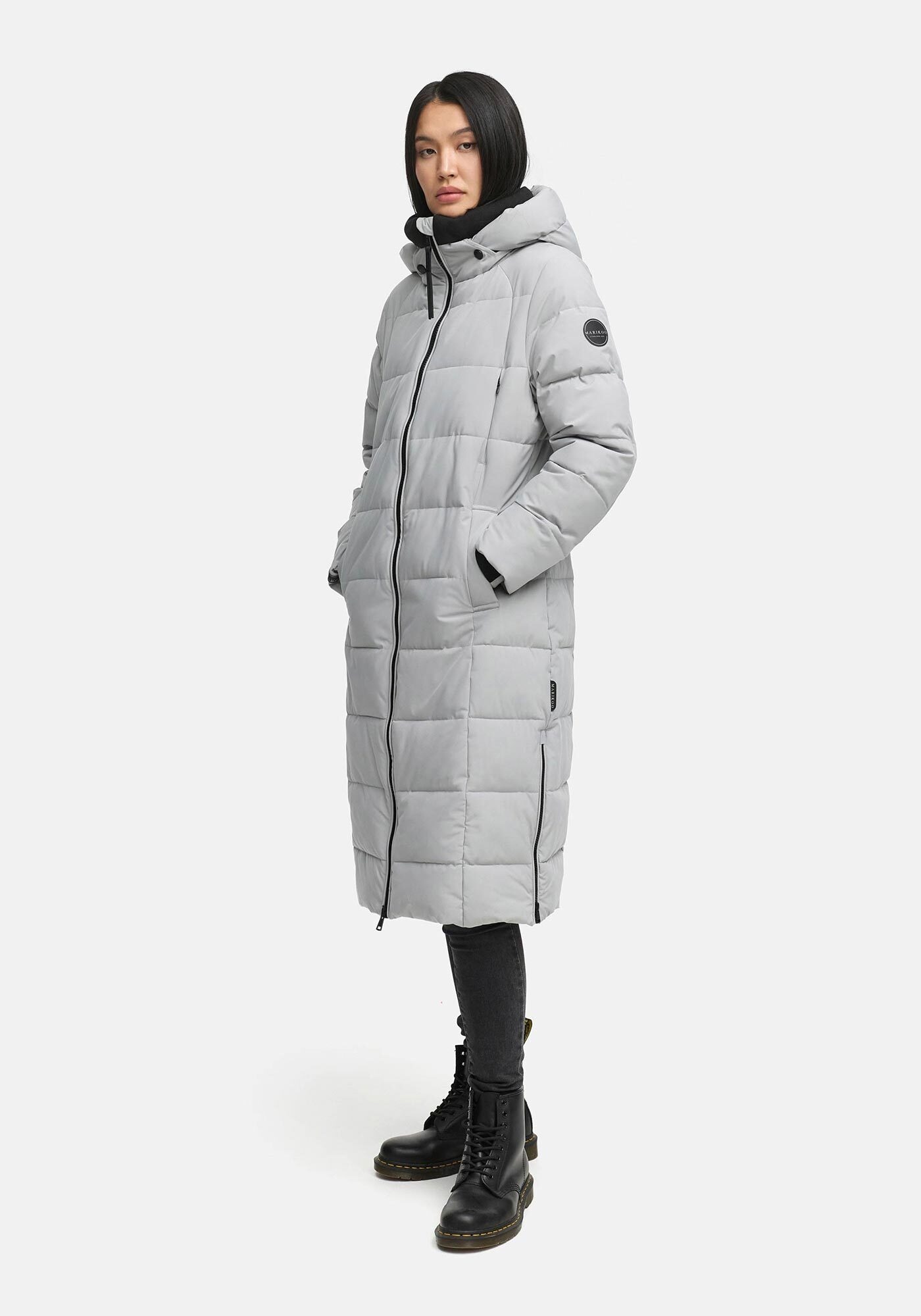 Marikoo Winterjacke »Marikoo Lanitaa Damen Winter Steppmantel Parka N079«