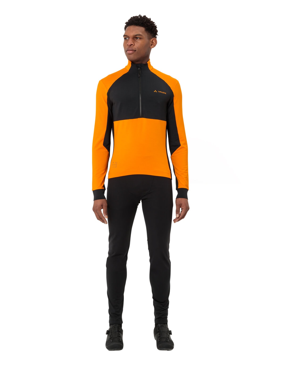 VAUDE Funktionsshirt »Men's Kuro Halfzip LS Tricot«, Fahrradshirt