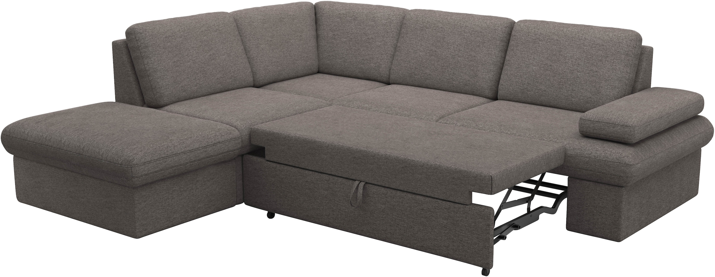 sit&more Ecksofa »Moreno«, mit Armteilverstellung,wahlweise mit Bettfunktion