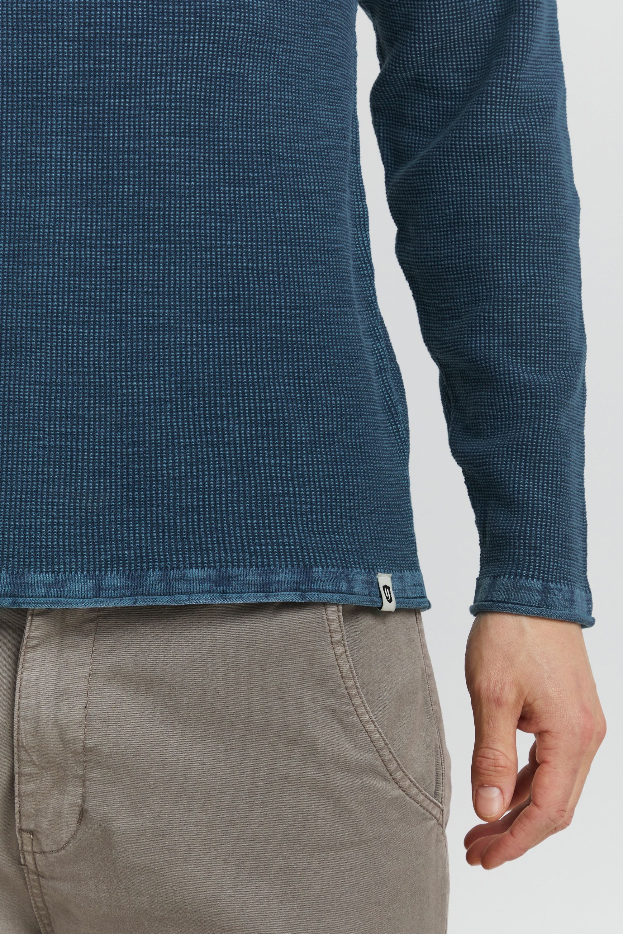Indicode Strickfleece-Pullover »Strickpullover IDKarpo«