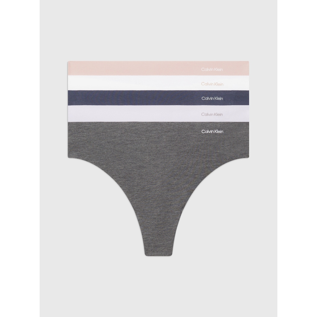 Calvin Klein Underwear Tanga »5 PACK THONG (MID-RISE)«, (Packung, 5 St., 5er-Pack)