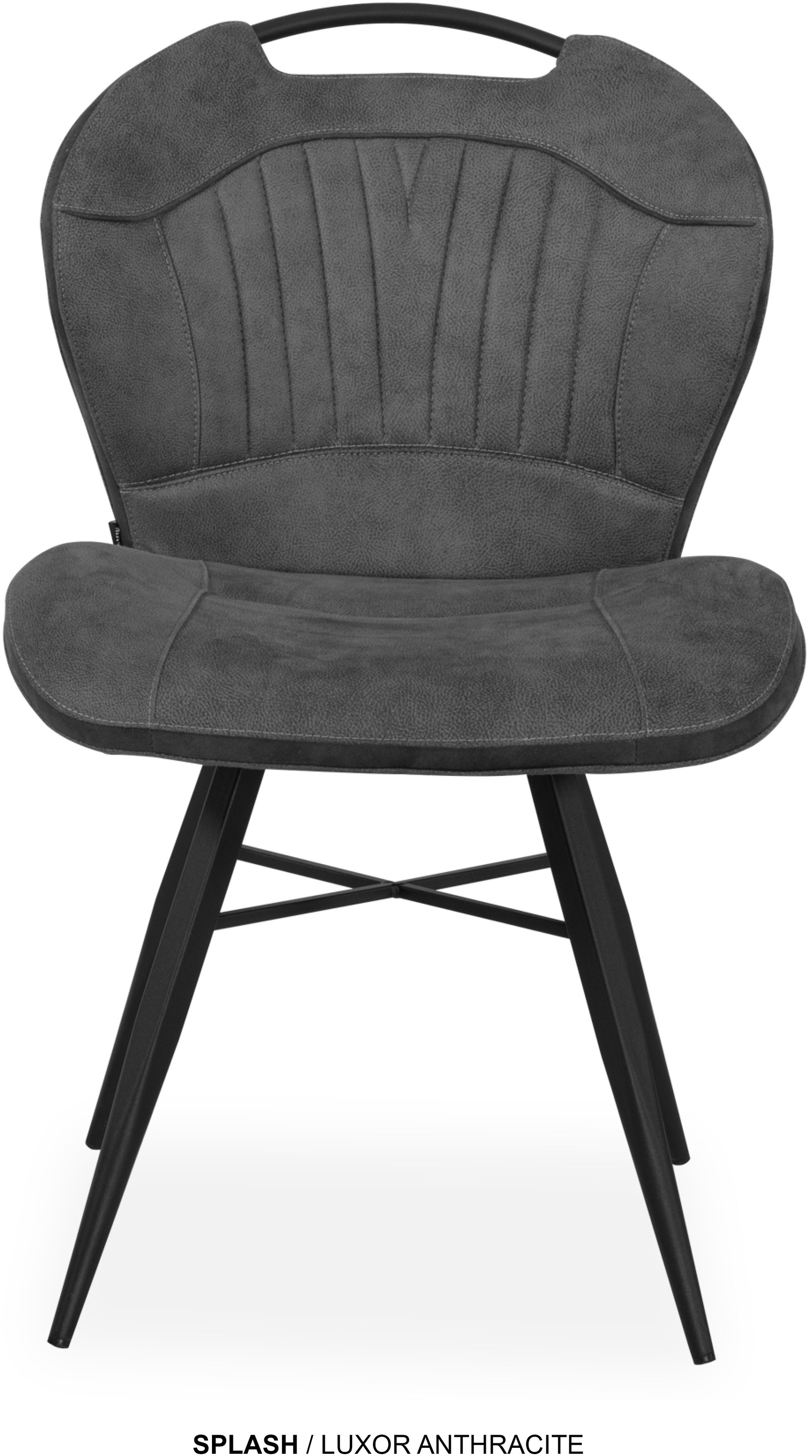 OMG Design Esszimmerstuhl »Splash« (Set) 2 Stk.Esszimmerstuhl, pflegeleichter Bezug, mit Handgriff