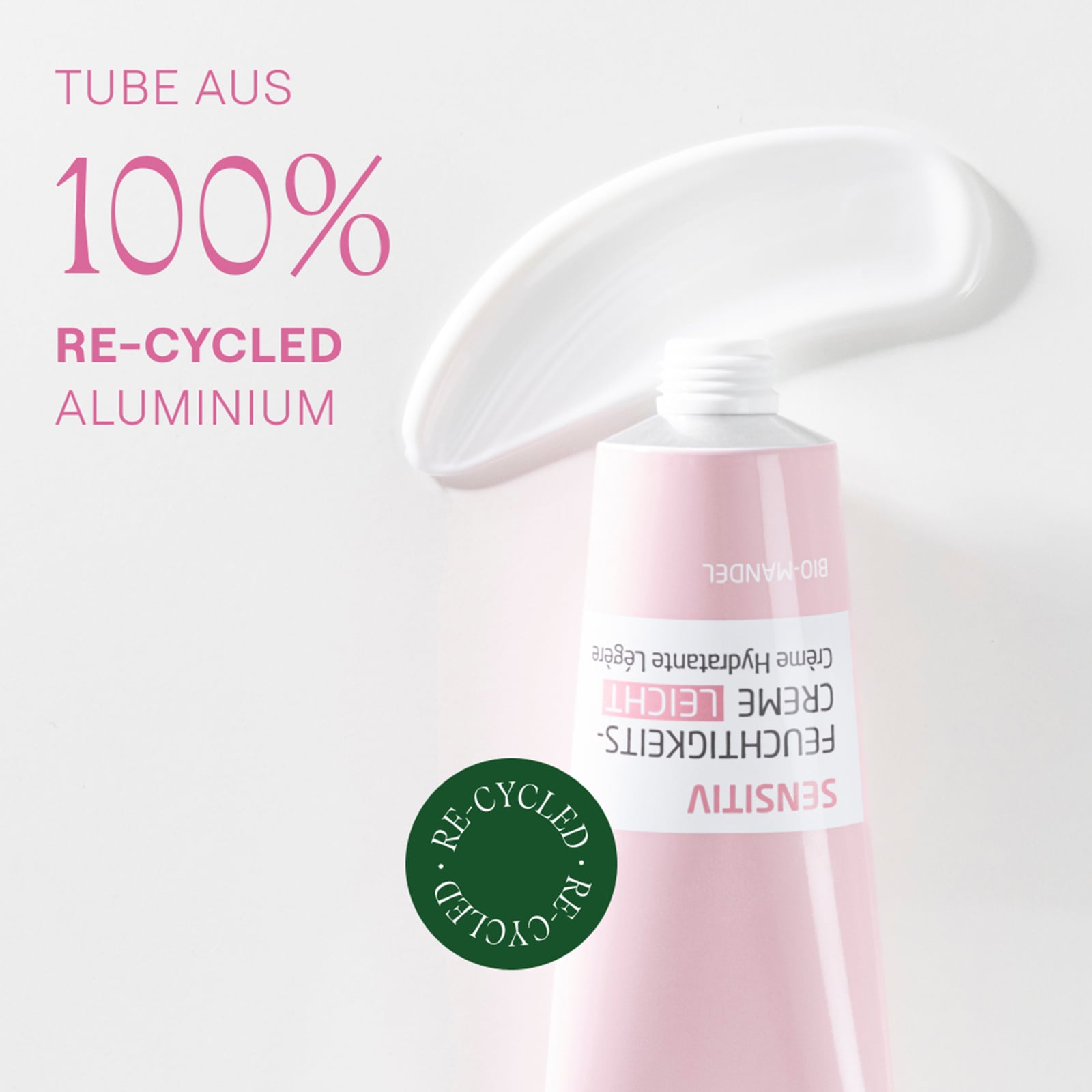 WELEDA Gesichtspflege »Weleda Sensitiv Feuchtigkeitscreme Leicht Mandel« für alle Hauttypen, parfümfrei, spendet intensive Feuchtigkeit