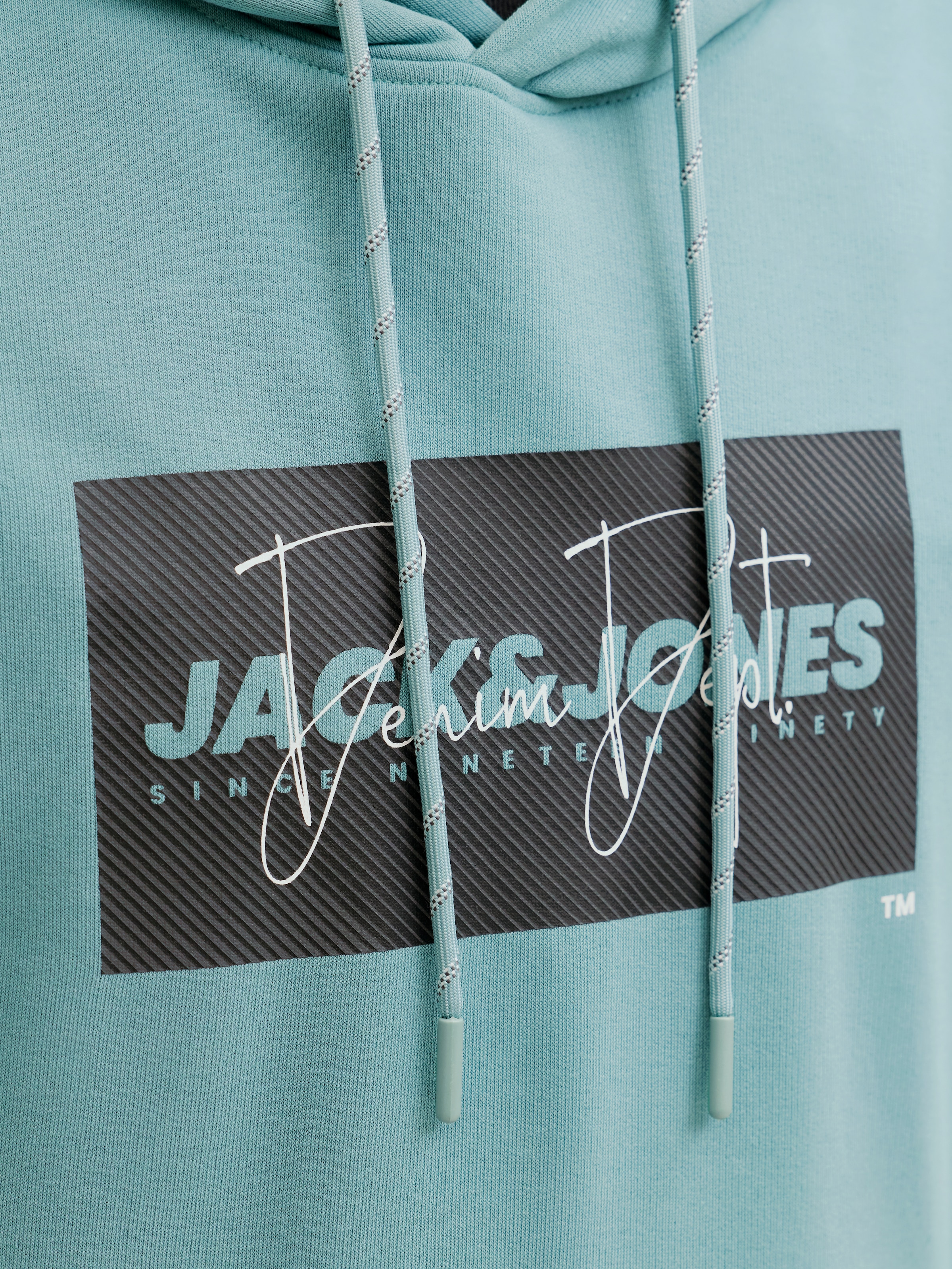 Jack & Jones Kapuzensweatshirt »JJCOLE PRINT SWEAT HOOD UNB«
