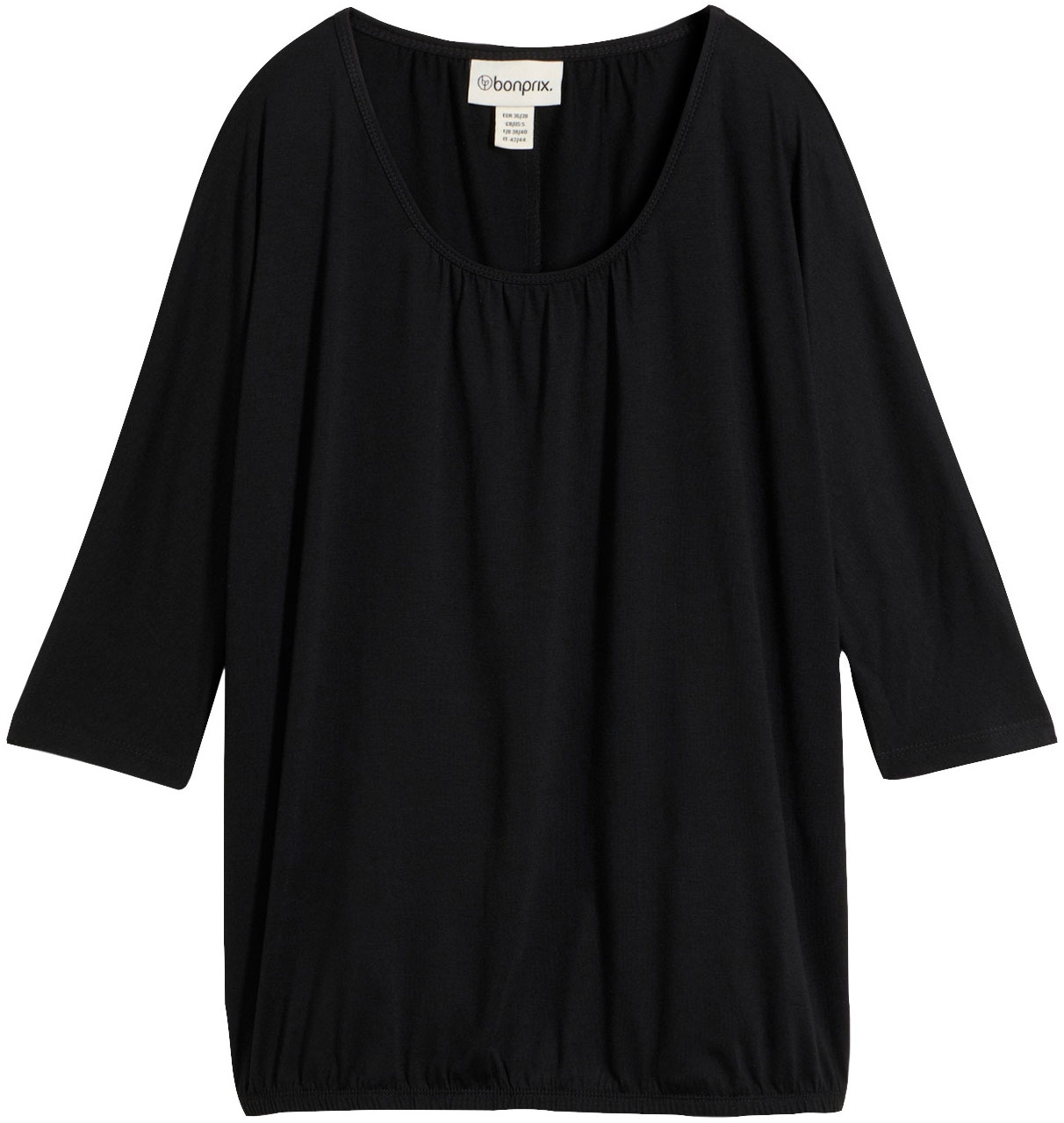 bonprix Oversize-Shirt »Oversize-Shirt aus Viskose-Mix« lässig geschnittene Passform, mit Fledermausärmeln, aus Viskose-Mix