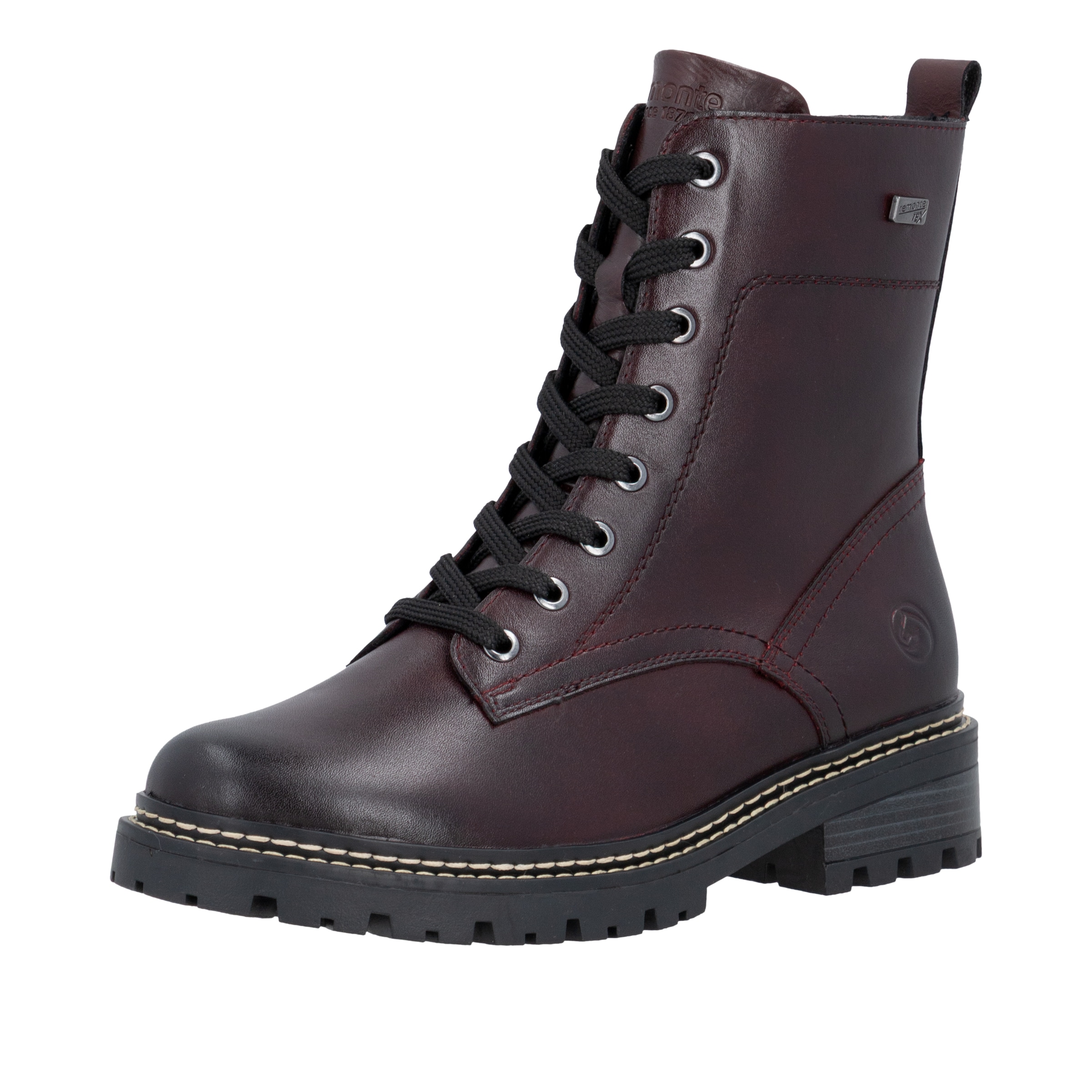 Remonte Schnürboots  Schnürstiefelette mit Innenreißverschluss, TEX-Membrane