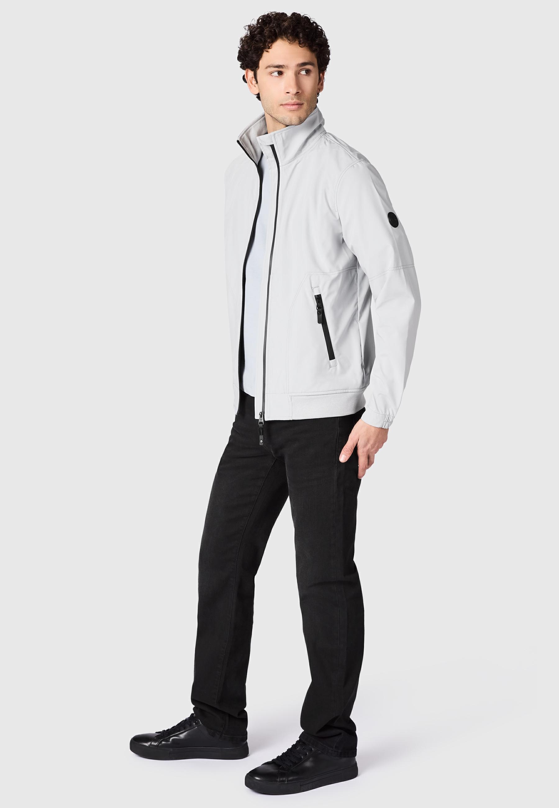 Ragwear Outdoorjacke »Outdoorjacke Collwie« ohne Kapuze wasserdichte Herren Übergangsjacke mit hohem Kragen
