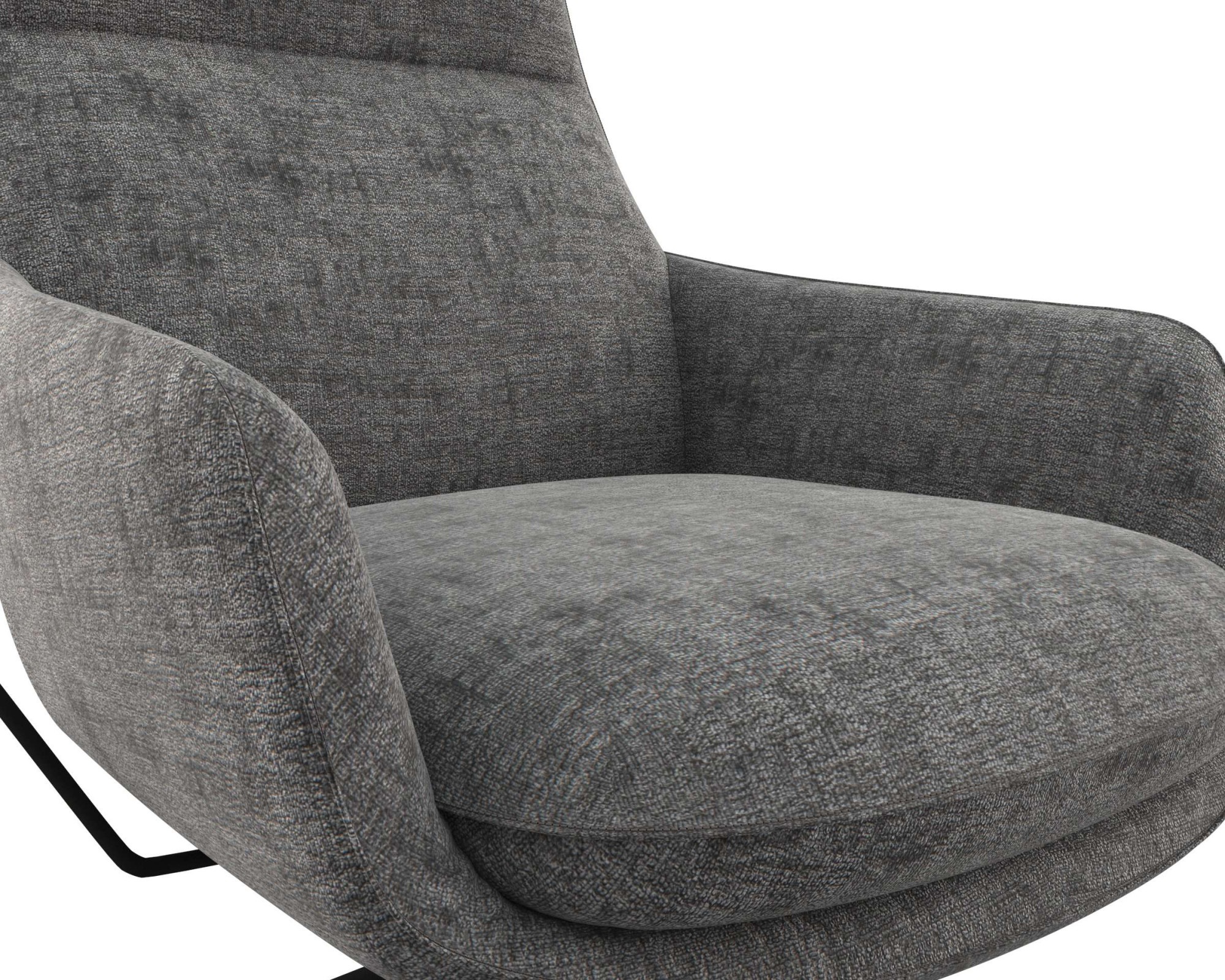 FLEXLUX Drehsessel »Marinella, OTTOs Choice, Relaxsessel, Entspannung mit Premium-Komfort« Liegefunktion, drehbar, Fuß schwarz