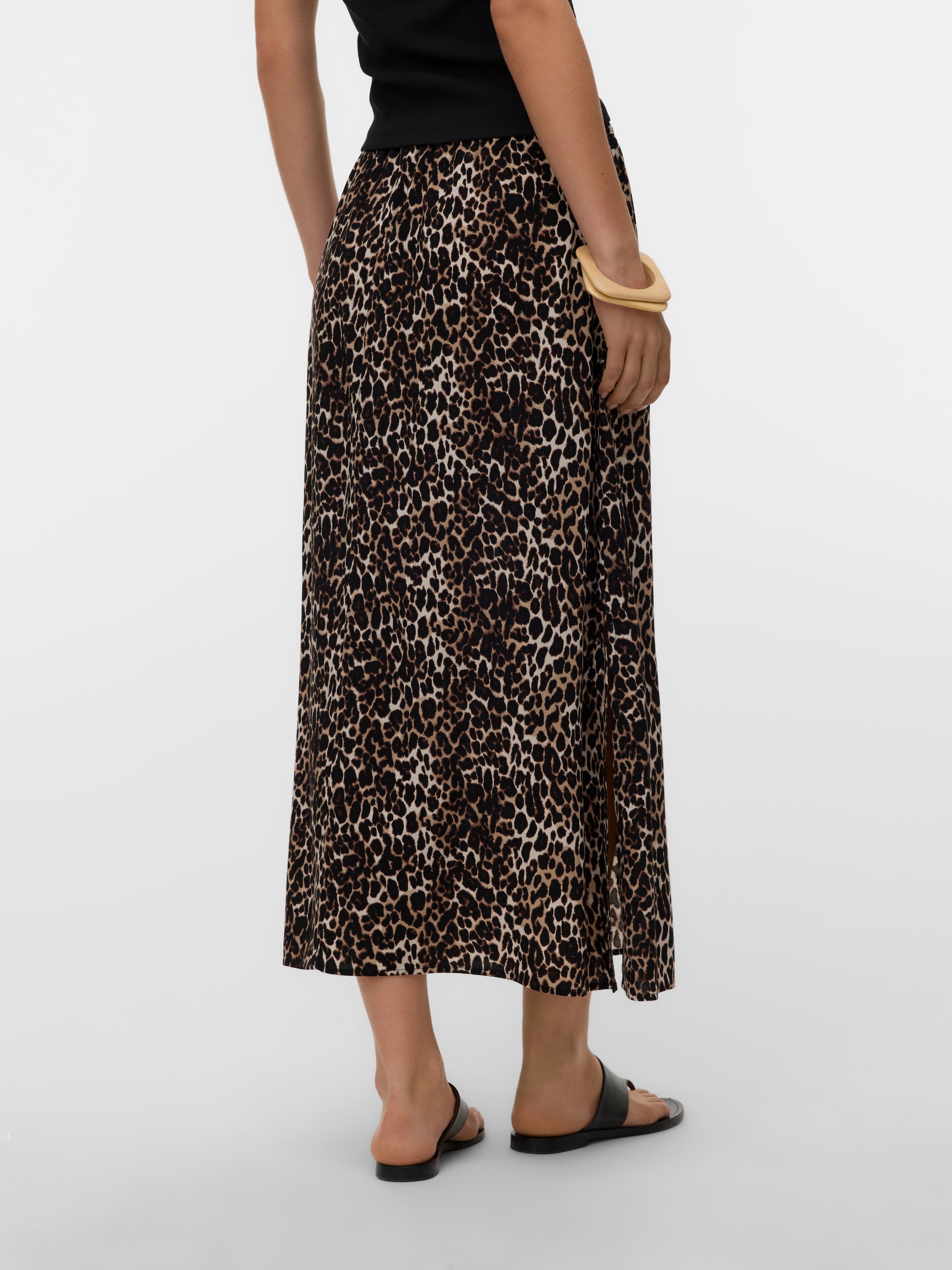 Vero Moda Maxirock »VMEASY JOY MAXI SLIT SKIRT WVN GA« Viskose, elastisches Bündchen
