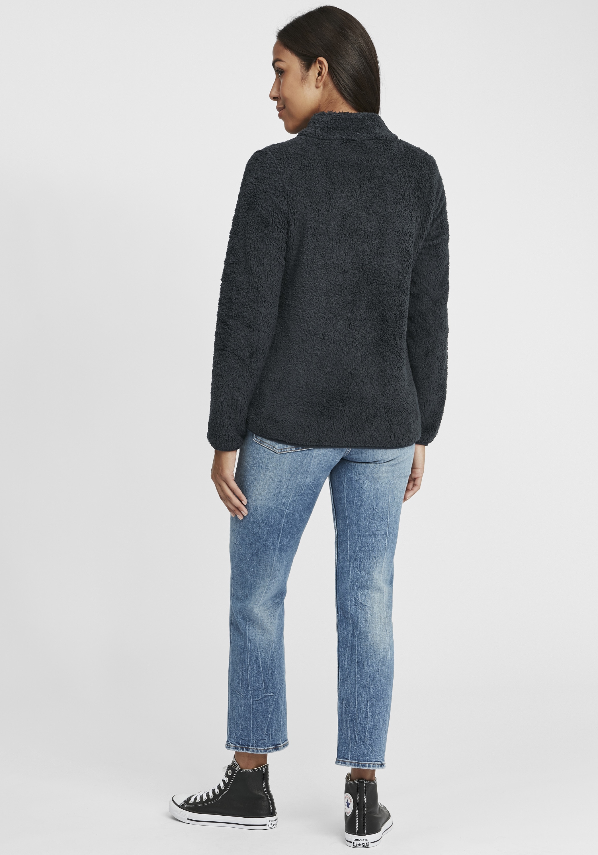 OXMO Kapuzenfleecejacke »Sweatjacke OXTelsa«