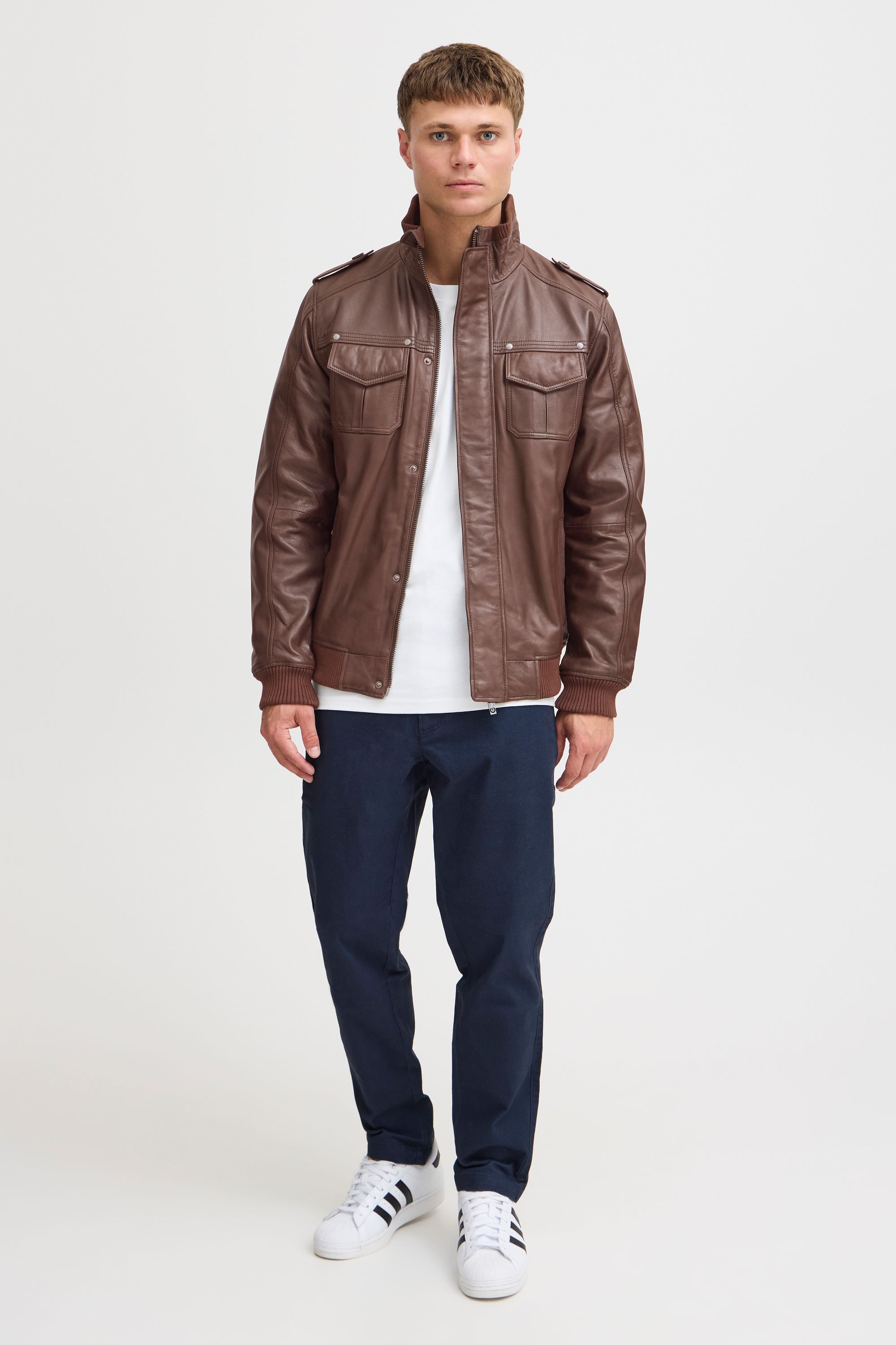 !Solid Lederjacke »Lederjacke SDCamash«