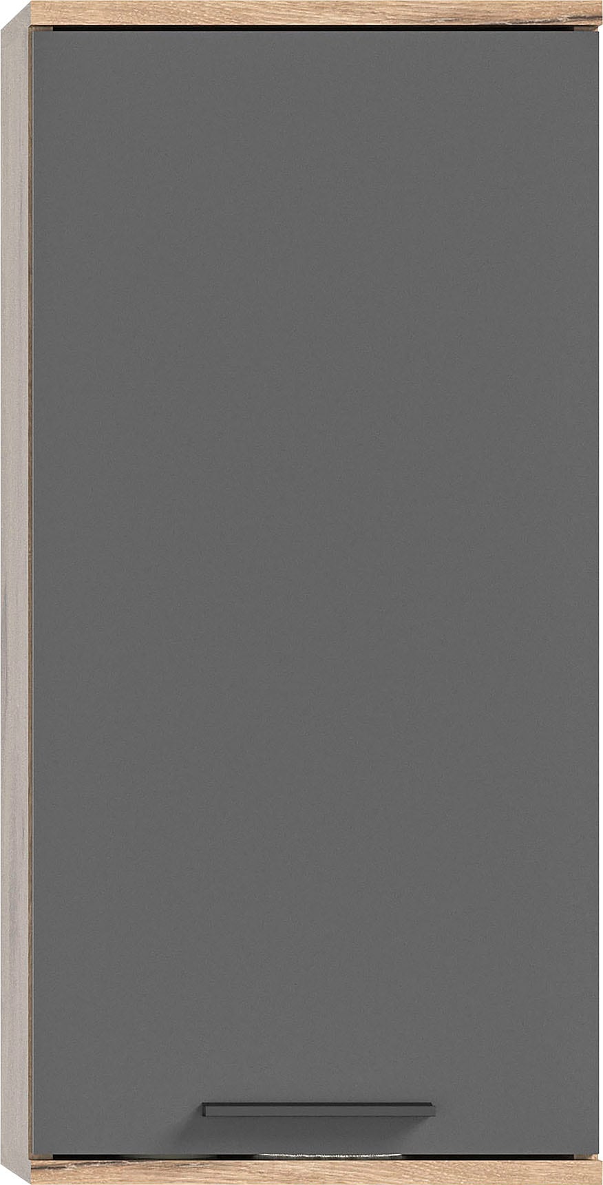 INOSIGN Badmöbel-Set »Riga, 4 teilig, inklusive Keramik-Aufsatzwaschbecken, bestehend aus:«, (Set, 4 St.), Waschtisch-Set, Hängeschrank, Badspiegel, Midischrank