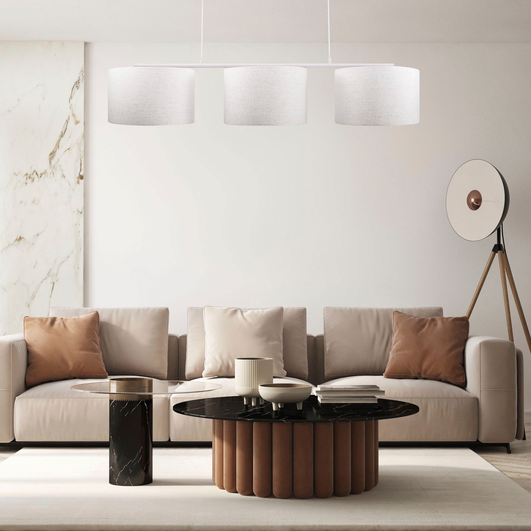 Paco Home Pendelleuchte »TOM« E27 mit kompatiblen Dimmer und Leuchtmittel