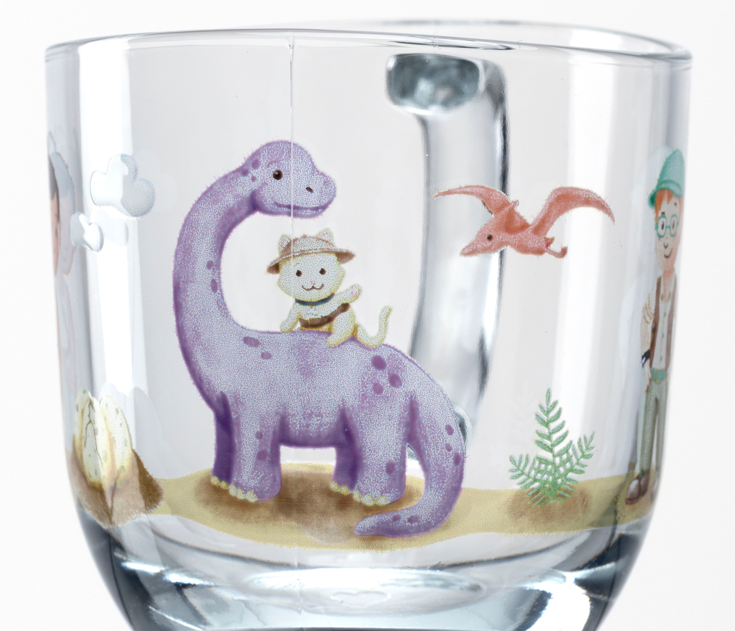 LEONARDO Tasse »Dino BAMBINI AVVENTURA«, (Set, 6 tlg.), 280 ml, 6-teilig