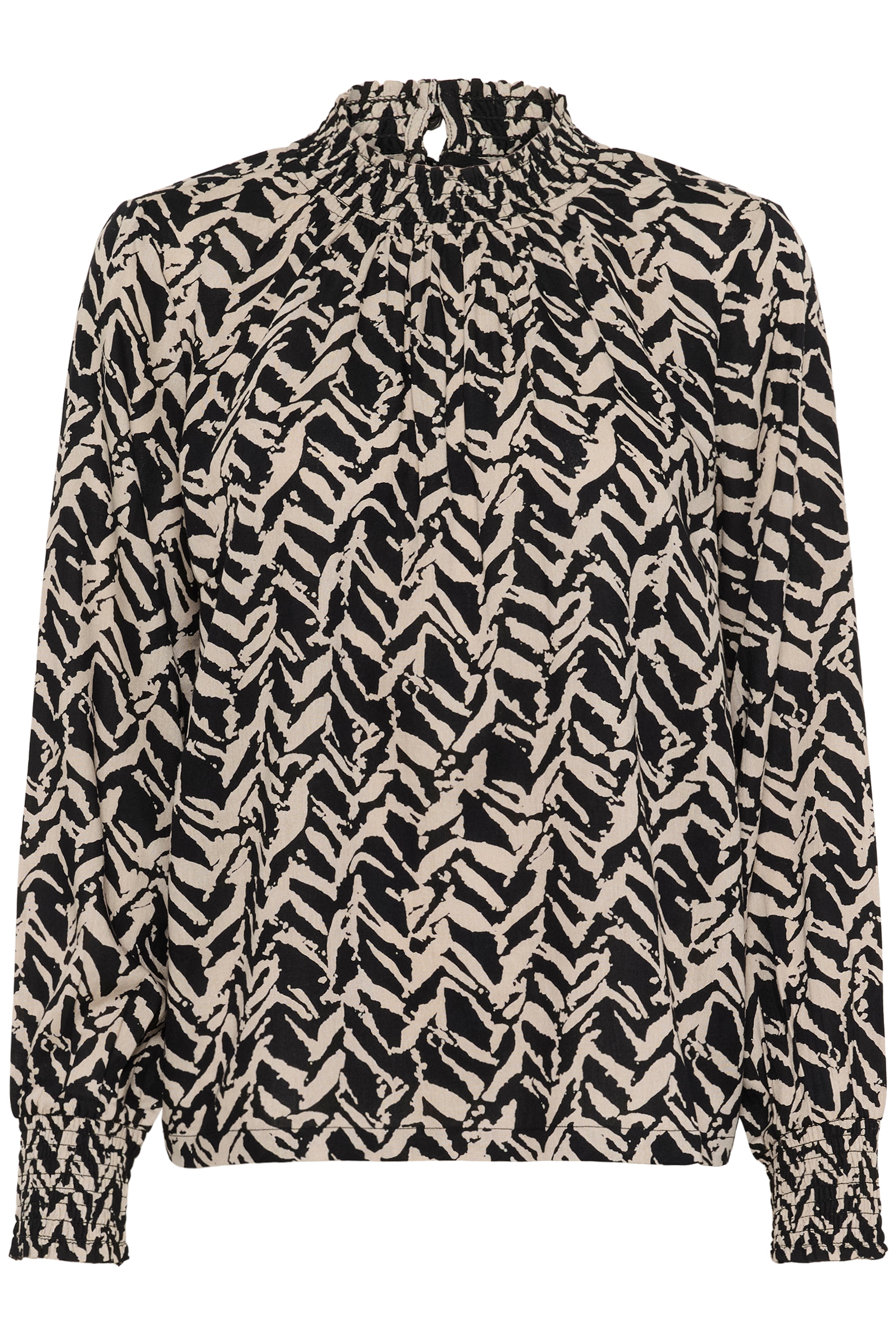 KAFFE Langarmbluse »Langarm-Bluse KAdina«
