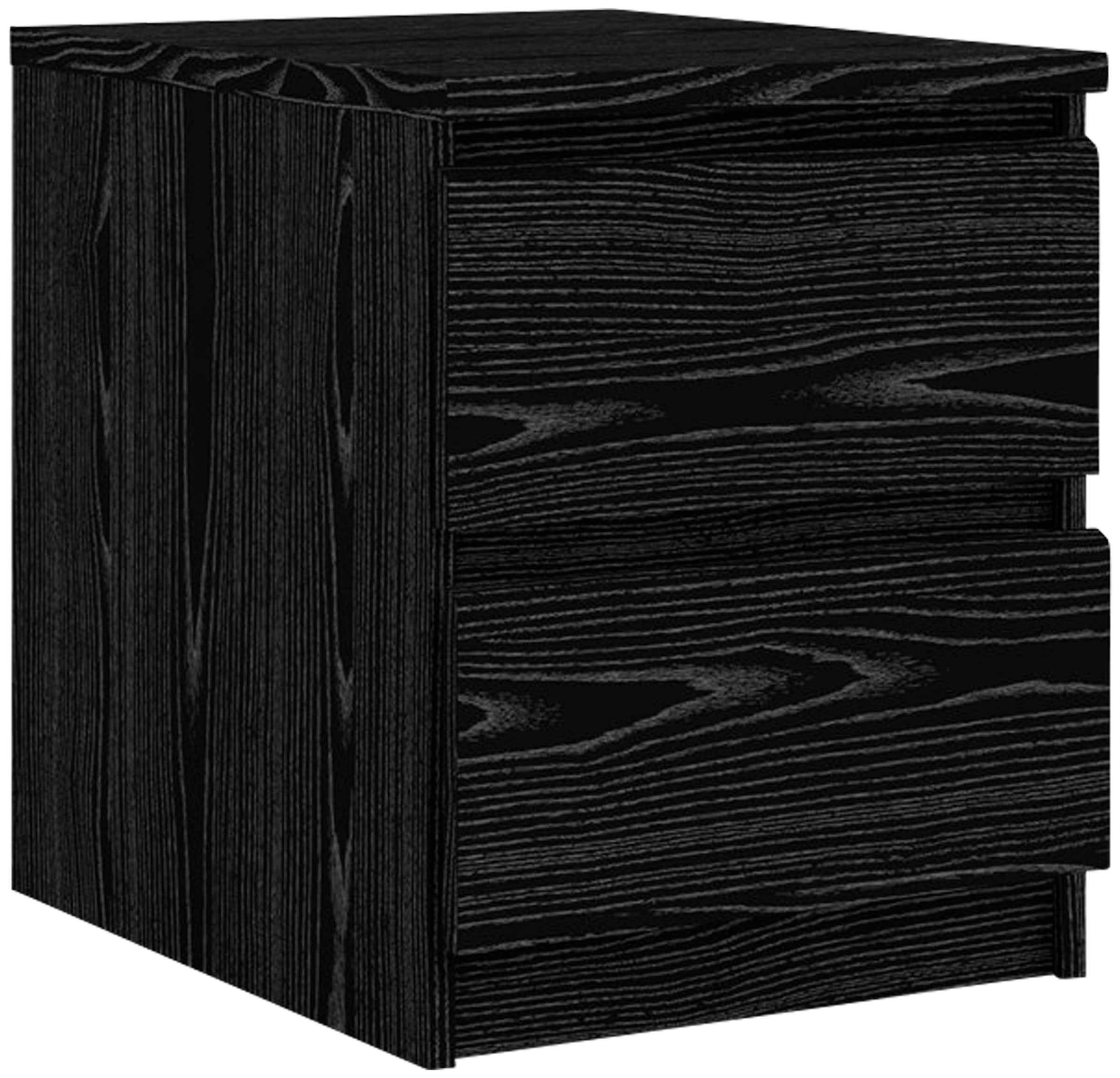 INOSIGN Nachttisch »Naia, 2 Schubladen, Aufbewahrung für das Schlafzimmer, grifflose Front« Modern, skandinavisches Design, Schmal, in mehrere Farben