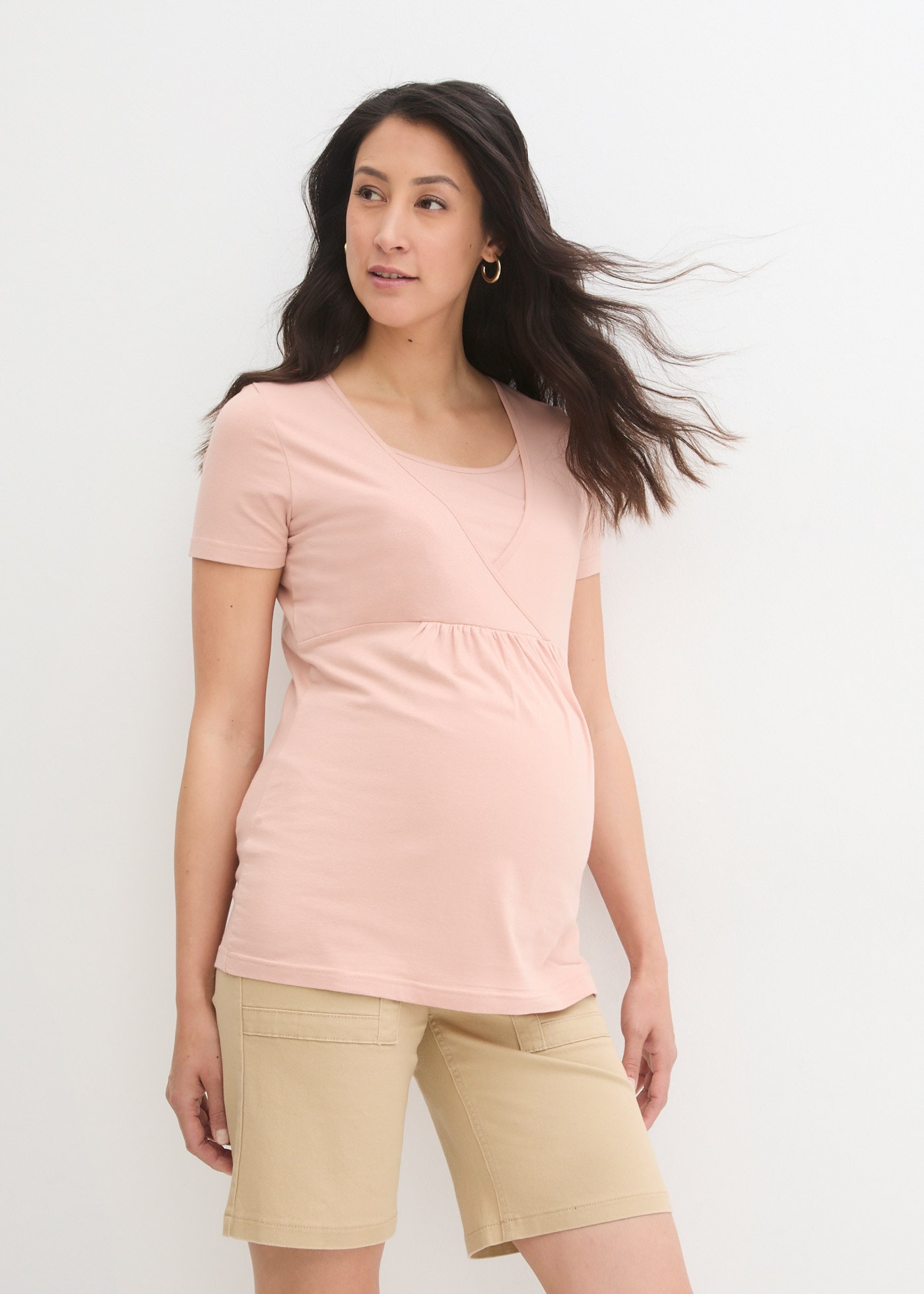 bonprix Stillshirt »2-in-1 Umstands- und Stillshirts (2er Pack?)«, 2 Stk. 2-in-1 Umstands- und Stillshirts (2er Pack?)
