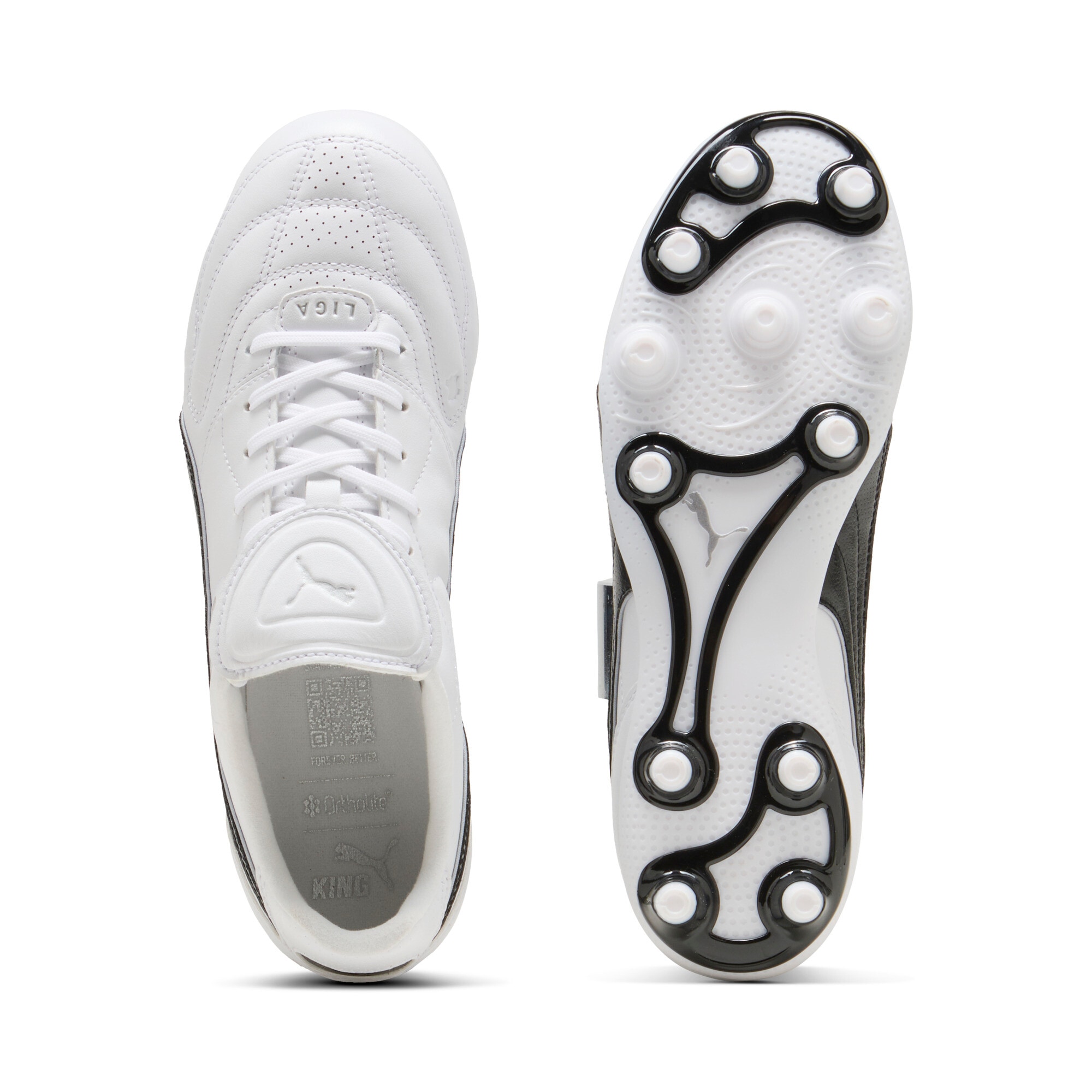 PUMA Fußballschuh »KING LIGA FGAG«  für Rasenplätze und Kunstrasen, mit weichem Lederobermaterial